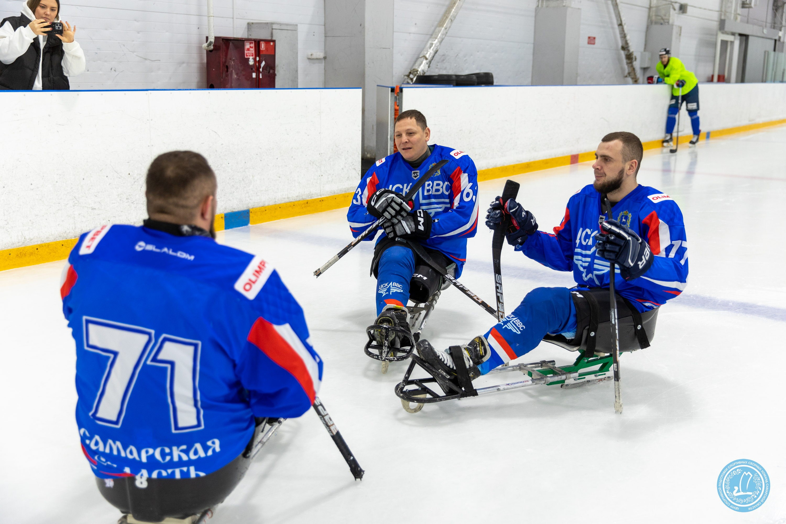 Тренировка команды ЦСК ВВС СЛЕДЖ. Фотограф в Самаре Максим Калинин