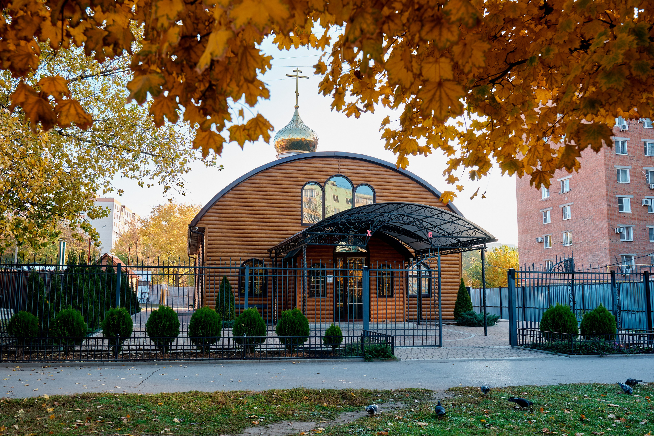 Крестины. Храм св. Серафима Саровского. Фотограф Таганрог Анна Трайжон