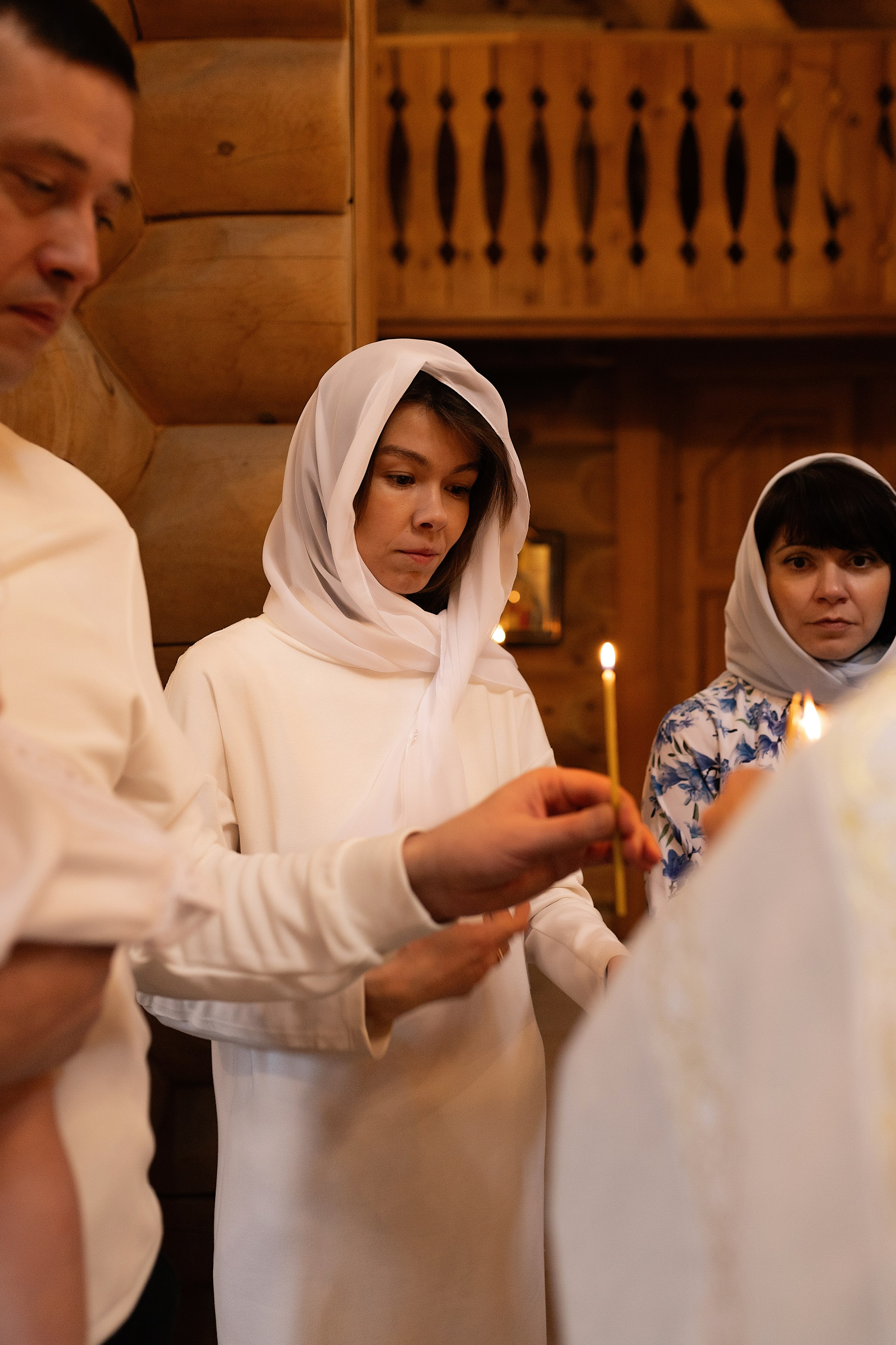 Таинство Крещения Ксении. Фотограф в Железнодорожном и Балашихе