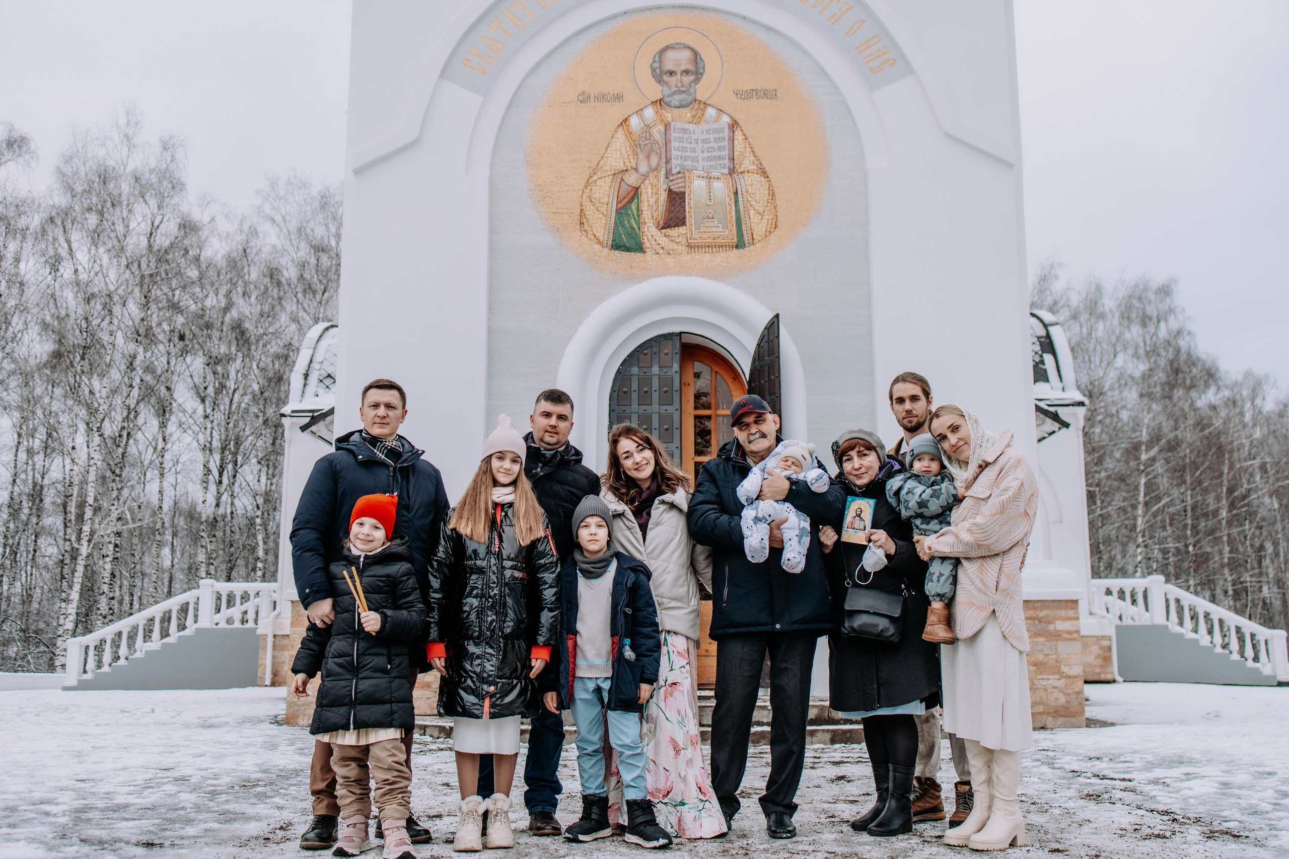 Крещение. Фотограф новорождённых в Москве и МО