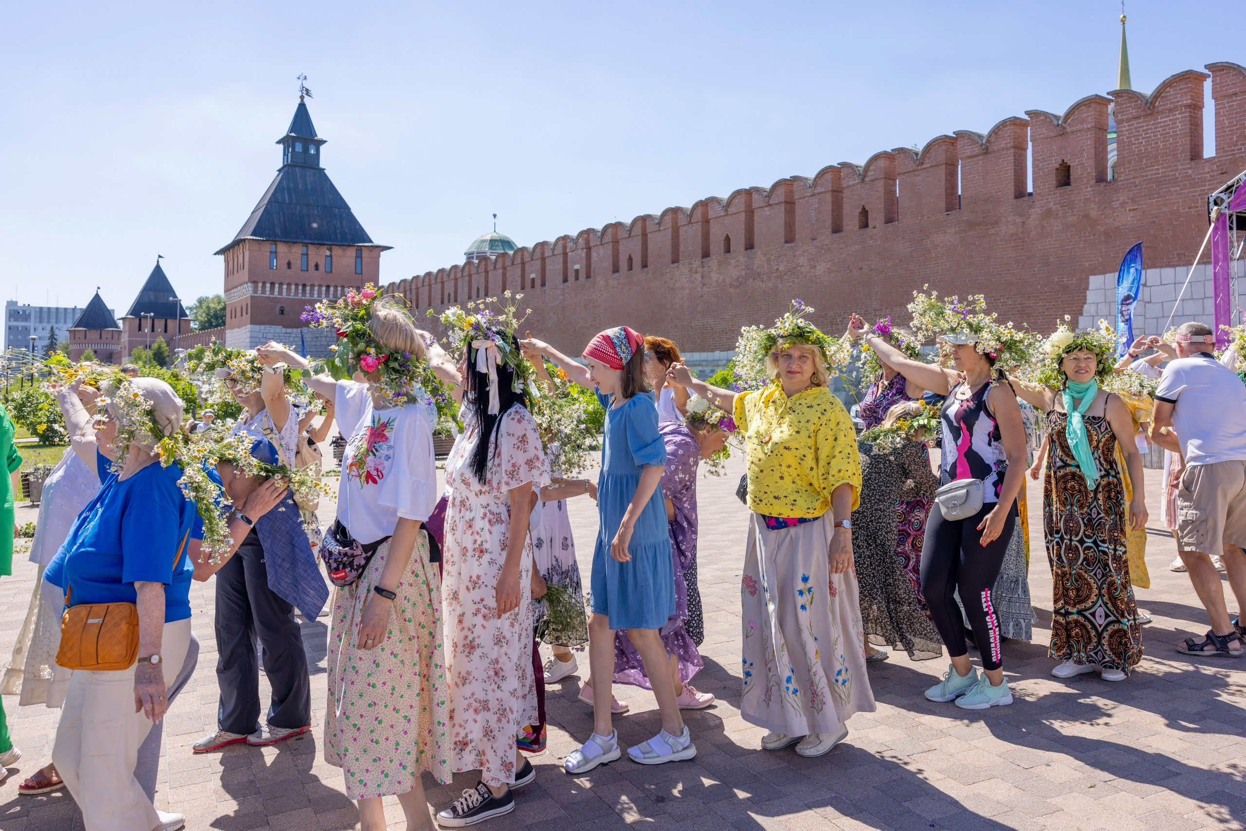 Фестиваль «Ромашковый хоровод». Северная ходьба. Фотограф в Туле Крупский АнДРей. Фотостудия «КАДР71» в Туле