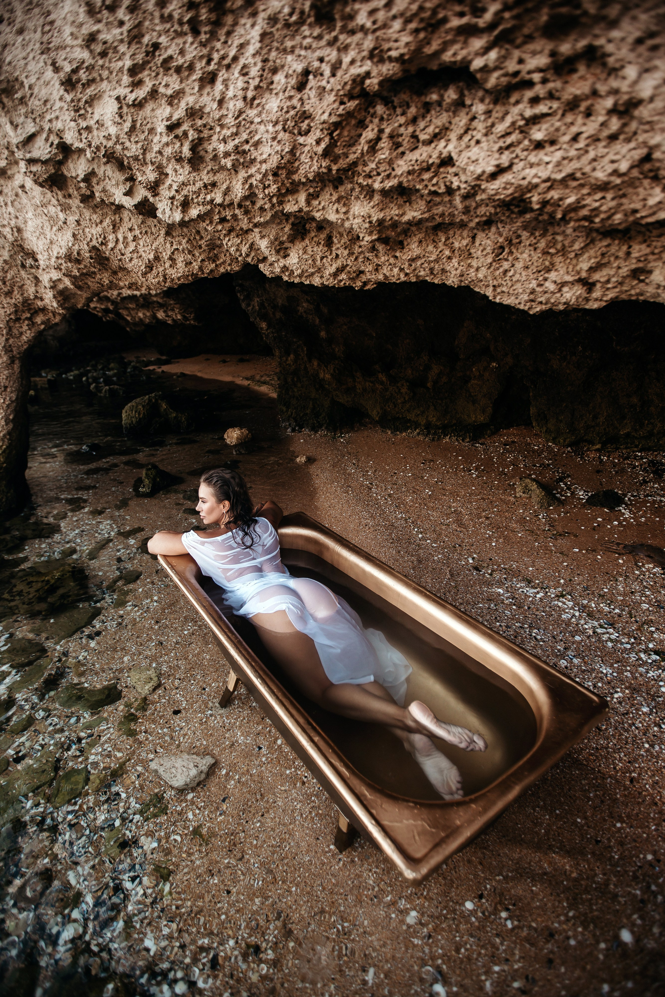 Ванна в море. Фотограф Анна Лейман. Севастополь