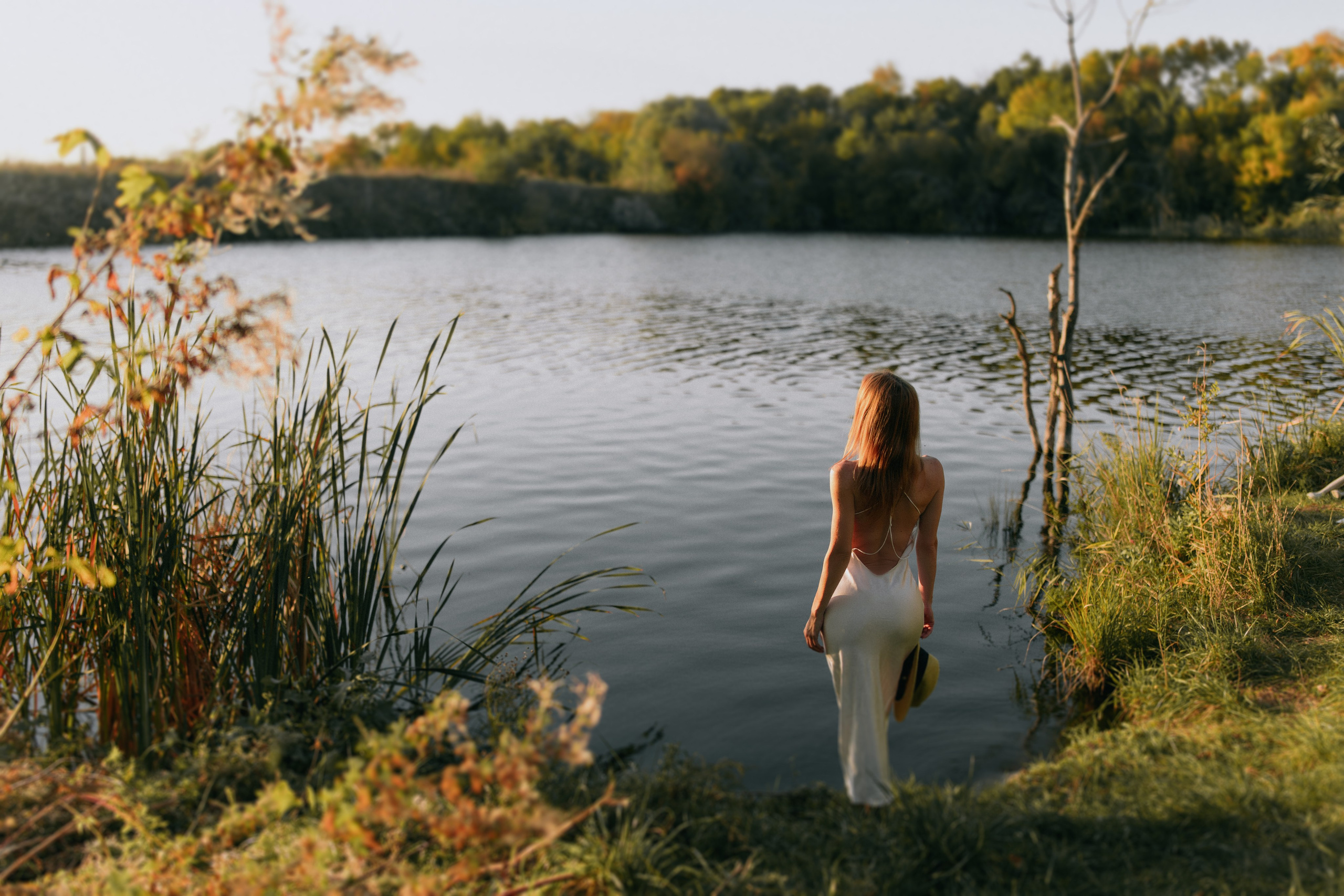 Маша. Съемка в озере. Свадебный фотограф в Ростове-на-Дону Лилия Паккерт