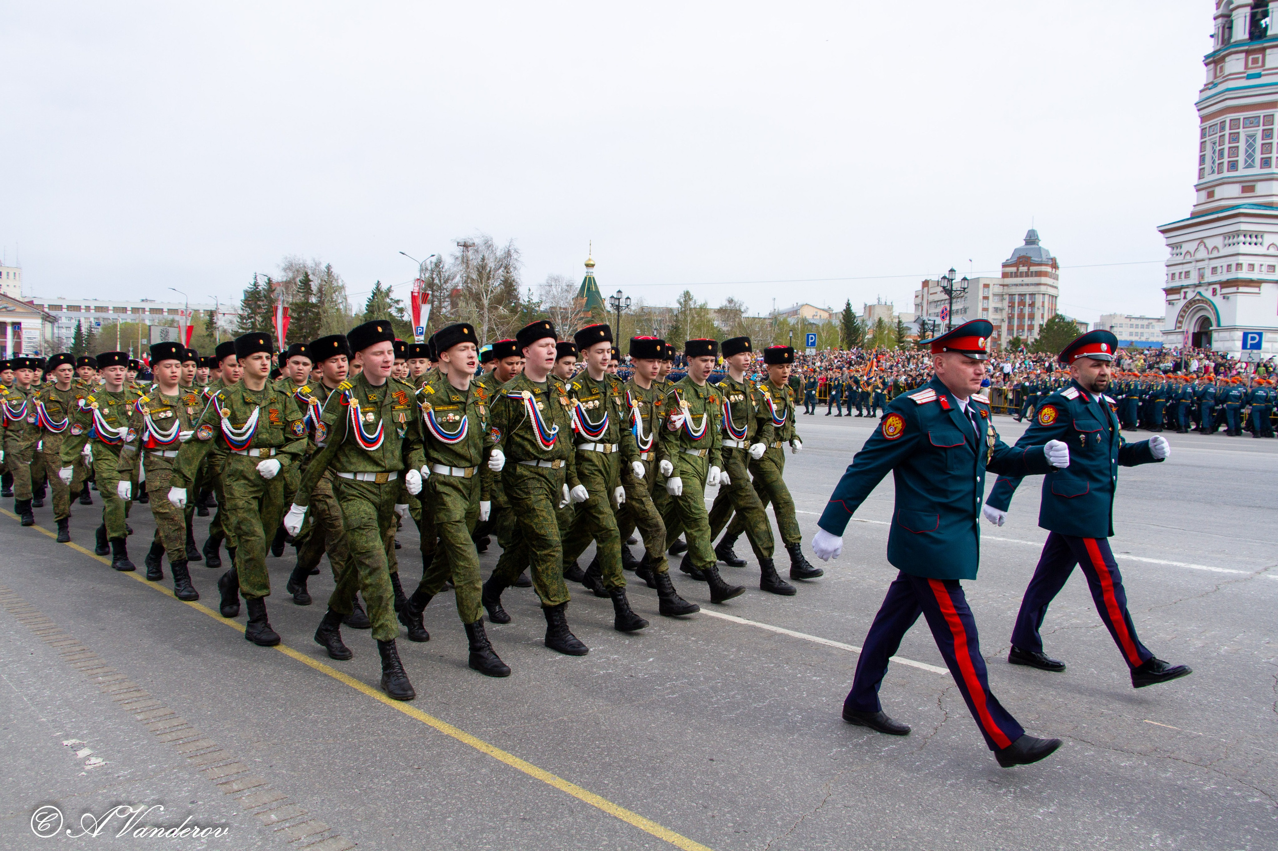 Парад Победы Омск 2024. Фотограф Омск | Александр Вандеров