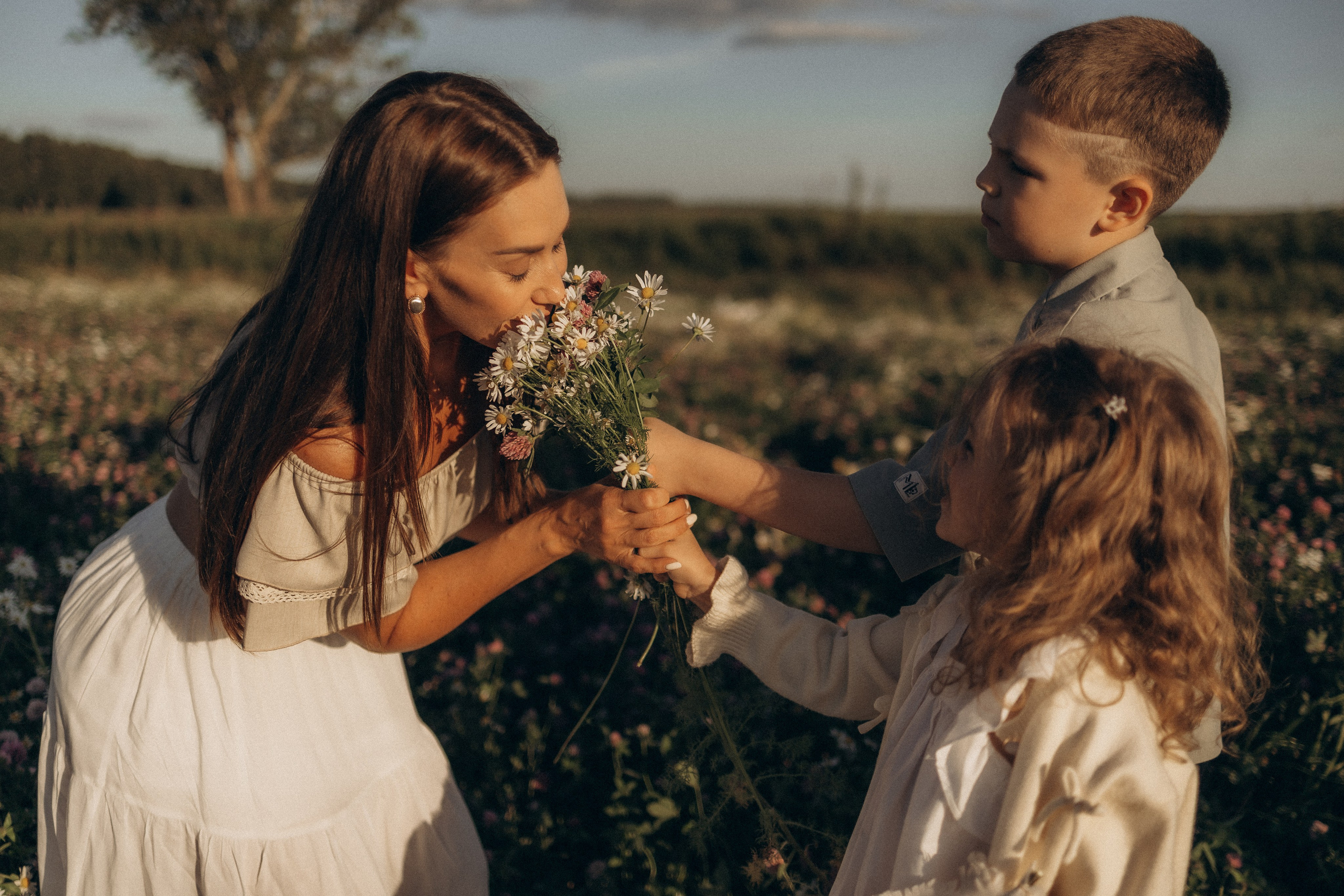 Семейная в ромашках. Эльвира Галимьянова — семейный фотограф Екатеринбурга