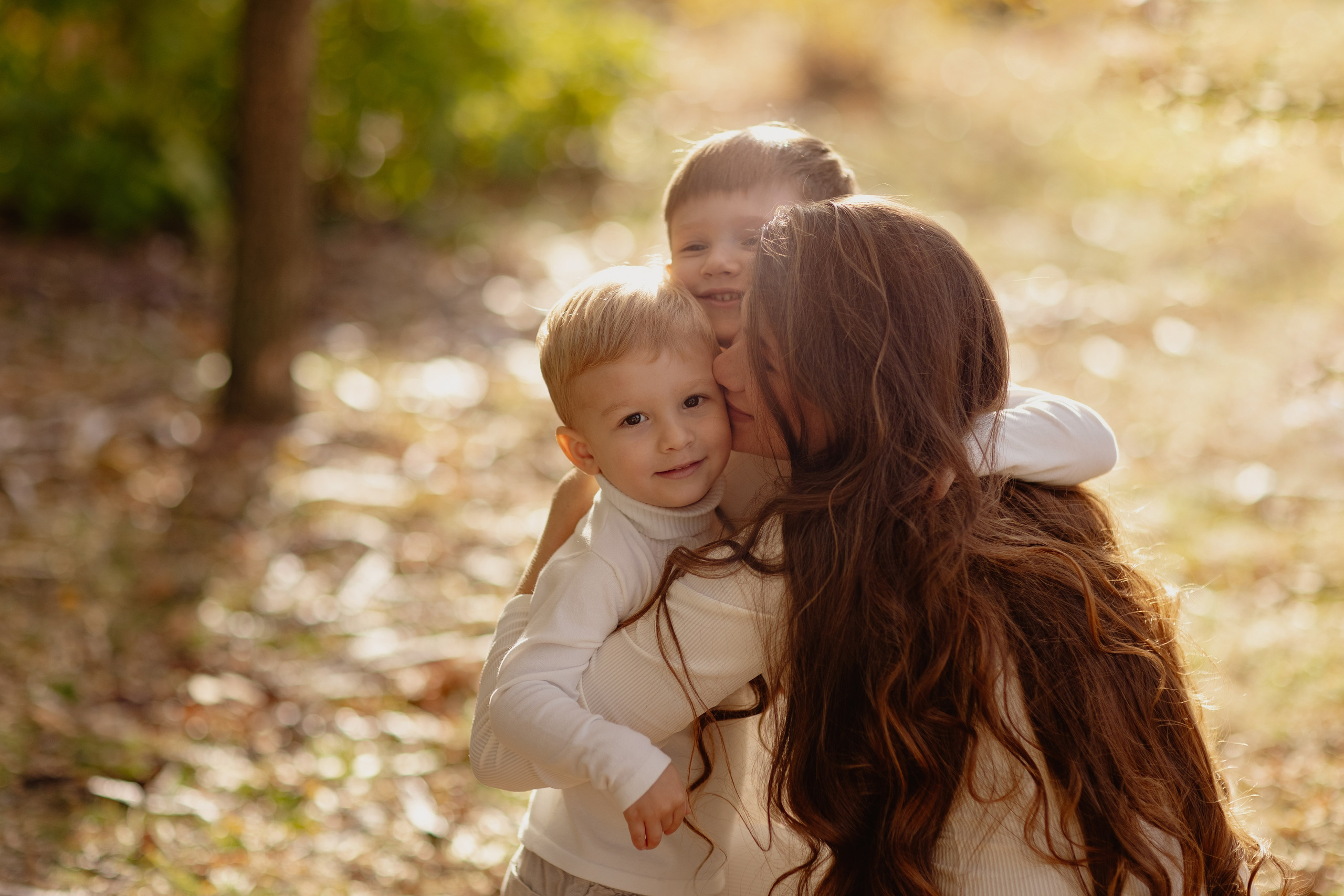 Семейная фотосъёмка в парке. Фотограф в Краснодаре Анна Худокормова. Свадебные, семейные, детские фотосессии