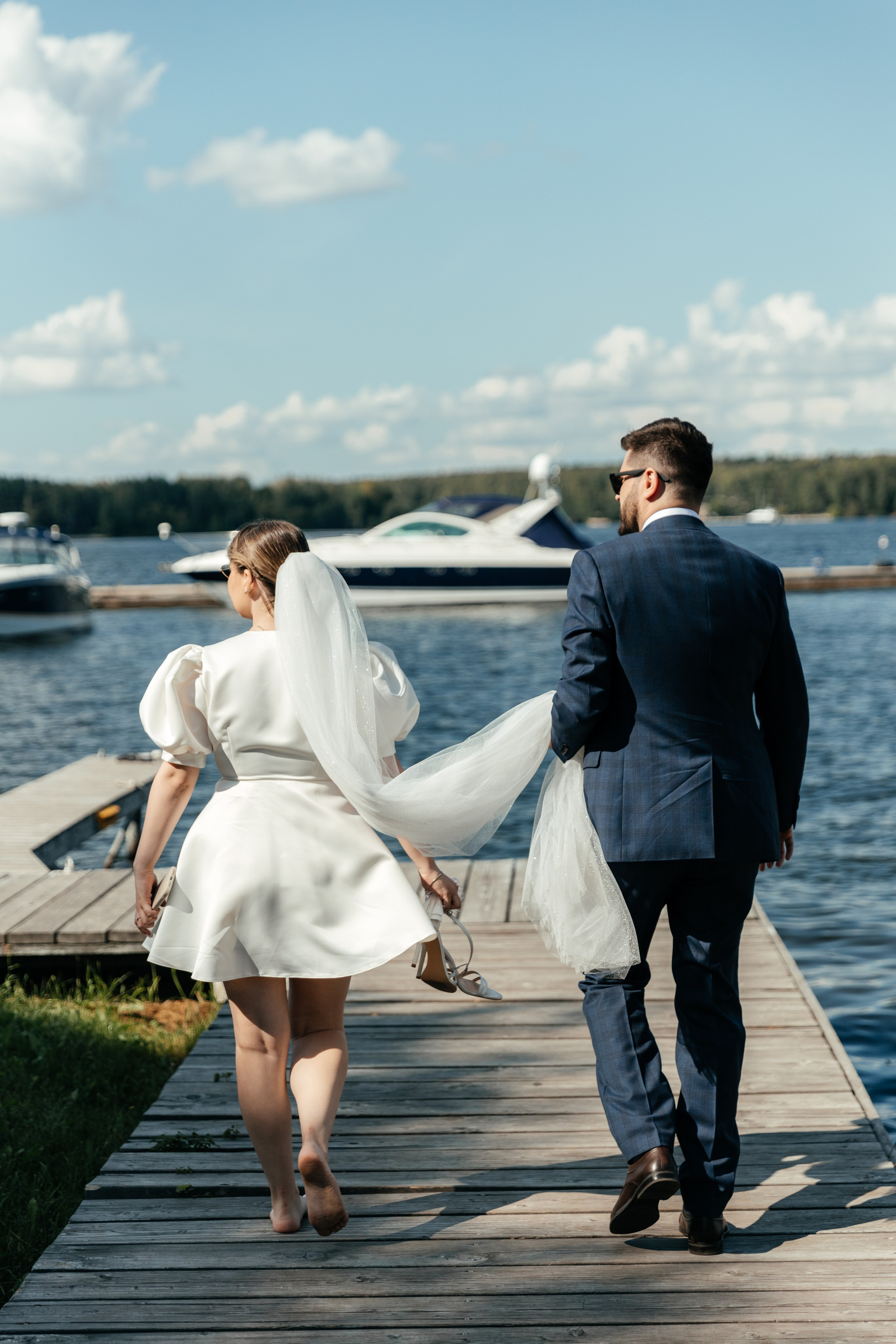 Настя и Витя | Rodina Yaht Club. Свадебный фотограф Ангелина Зотова | Обнинск, Москва, Калуга