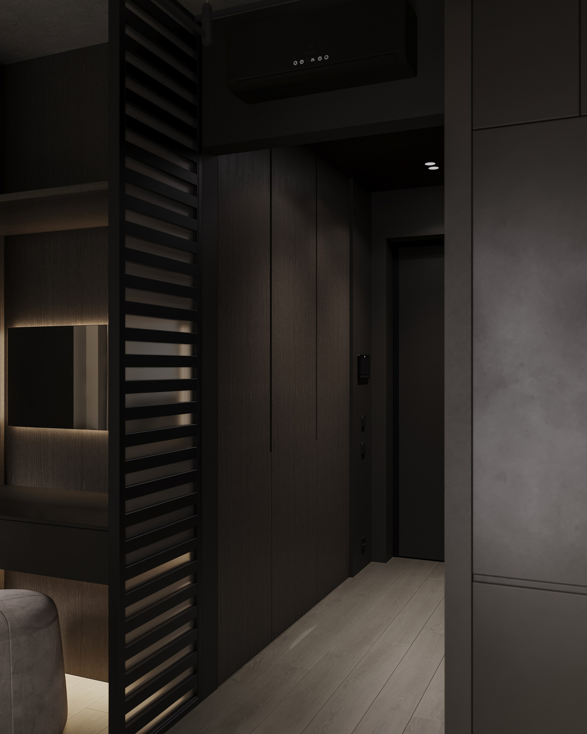 Прихожая + кухня-гостиная + спальня. Ronirosse