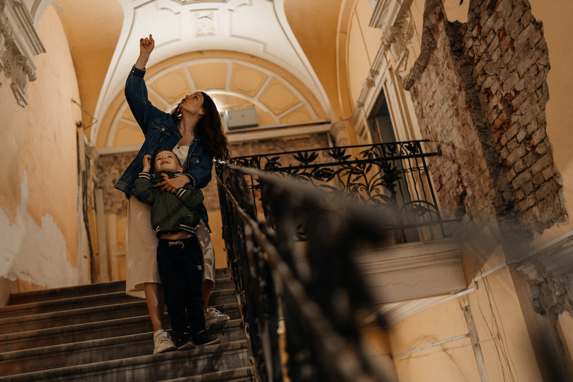 Марина и ракета по имени Миша. Семейный фотограф в Санкт-Петербурге Виталия Белова