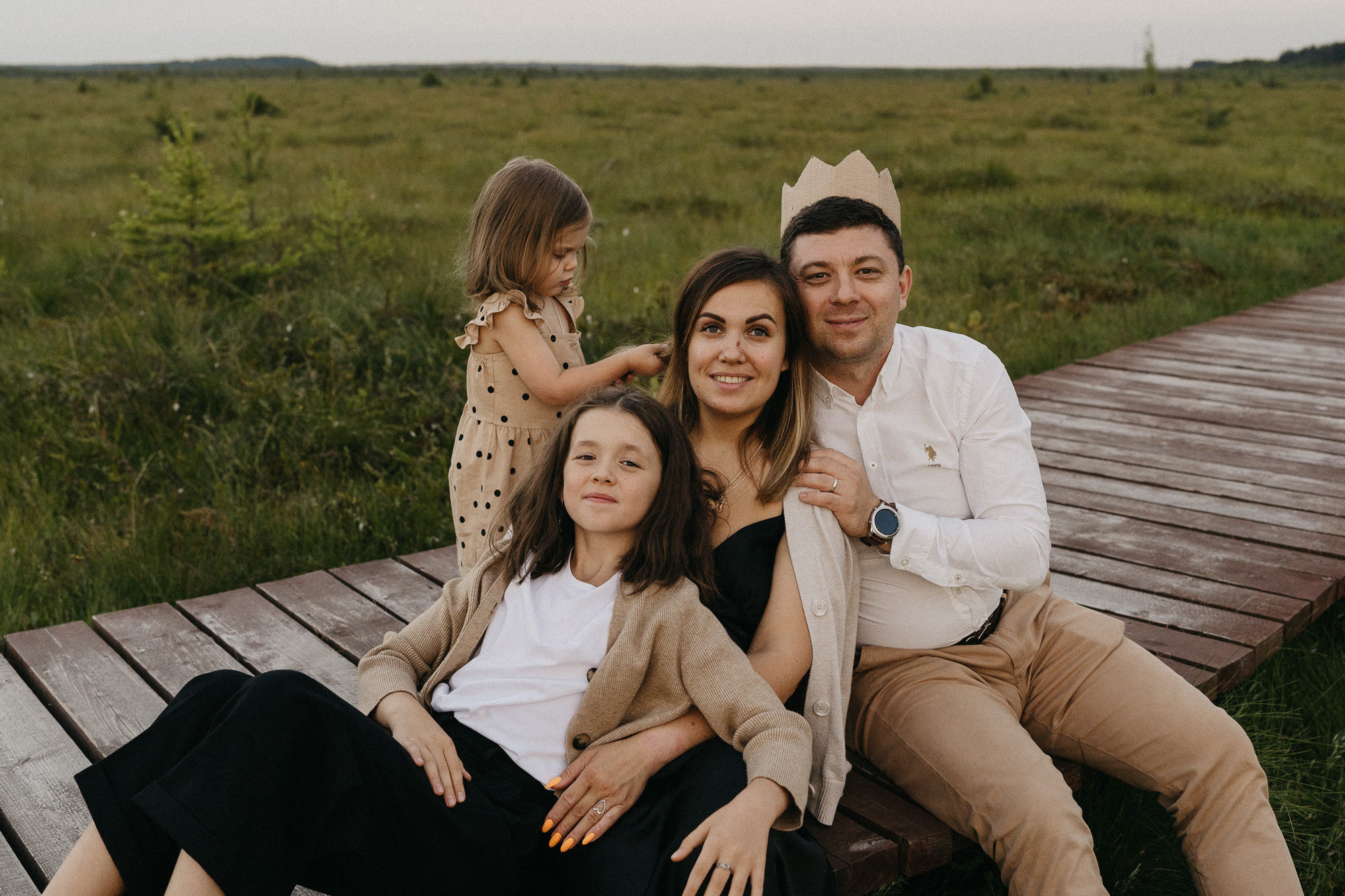 Королева на болотах. Семейный фотограф в Санкт-Петербурге Виталия Белова