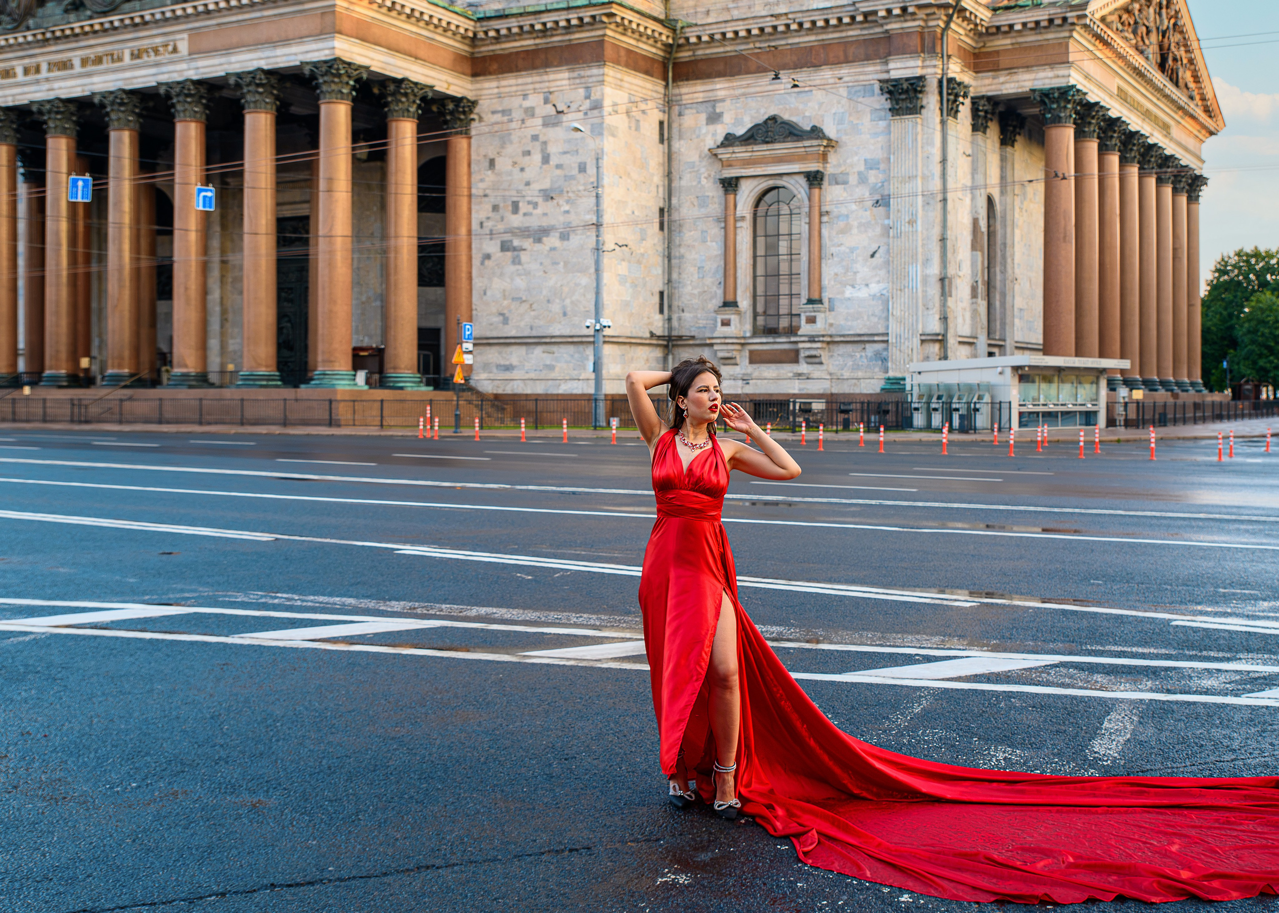 Рассвет у Исаакия | Фотосессия девушек | Портфолио