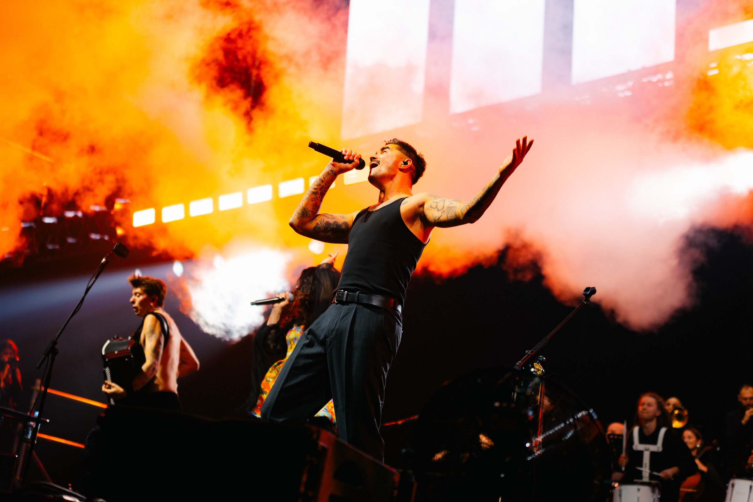 THE HATTERS В ВТБ АРЕНЕ 16.10.25. Концертный и репортажный фотограф в Москве и Санкт-Петербурге Мария