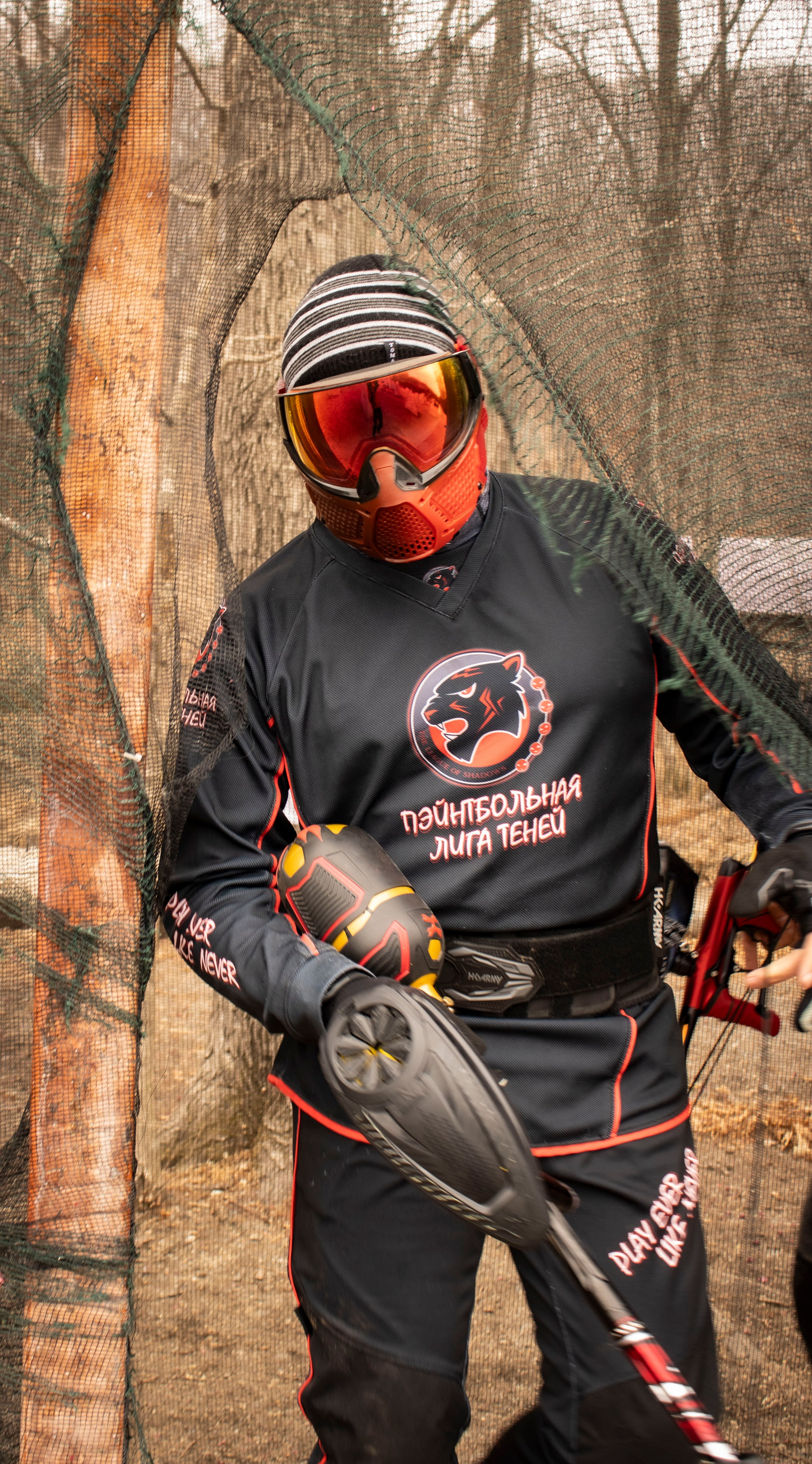 Турнир на кубок Федерации пейнтбола 6 апреля 2024 г. Фотограф г. Владивосток