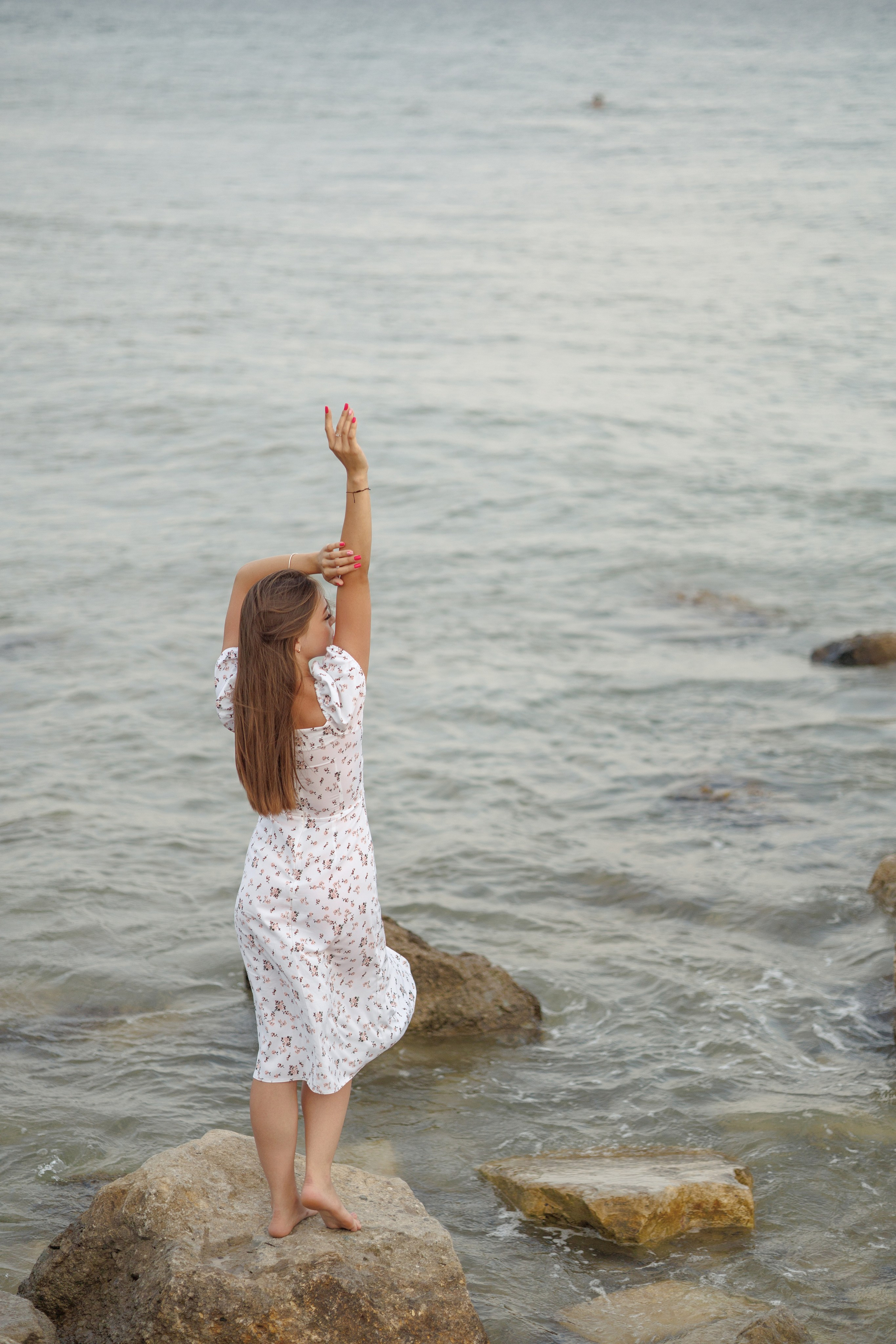 Закат на берегу моря. Семейный и портретный фотограф в Геленджике Любовь Бодрова