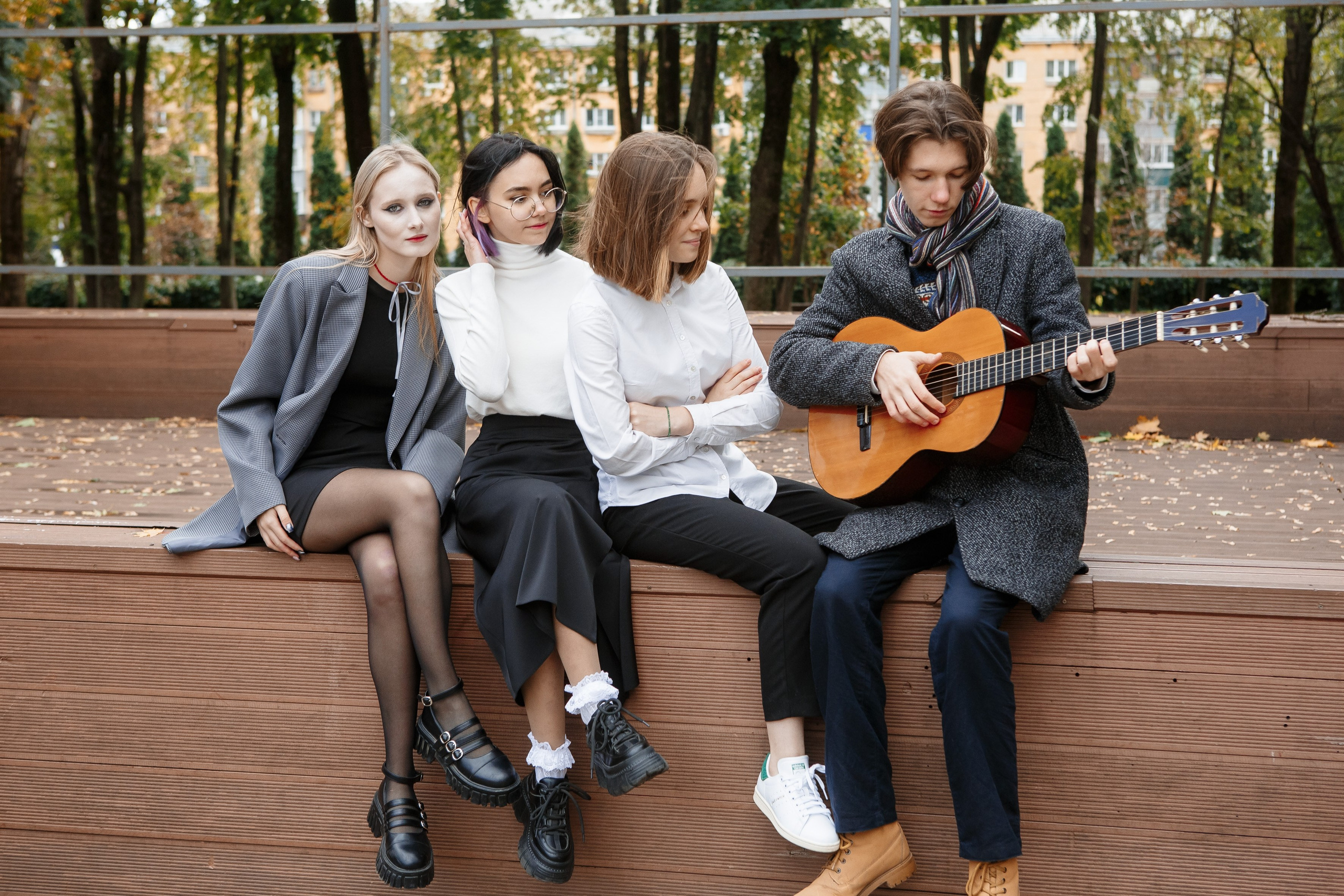 Осень Гимназия 12 11 А 2023. Свадебный и портретный Фотограф в Липецке Дмитрий Котюков