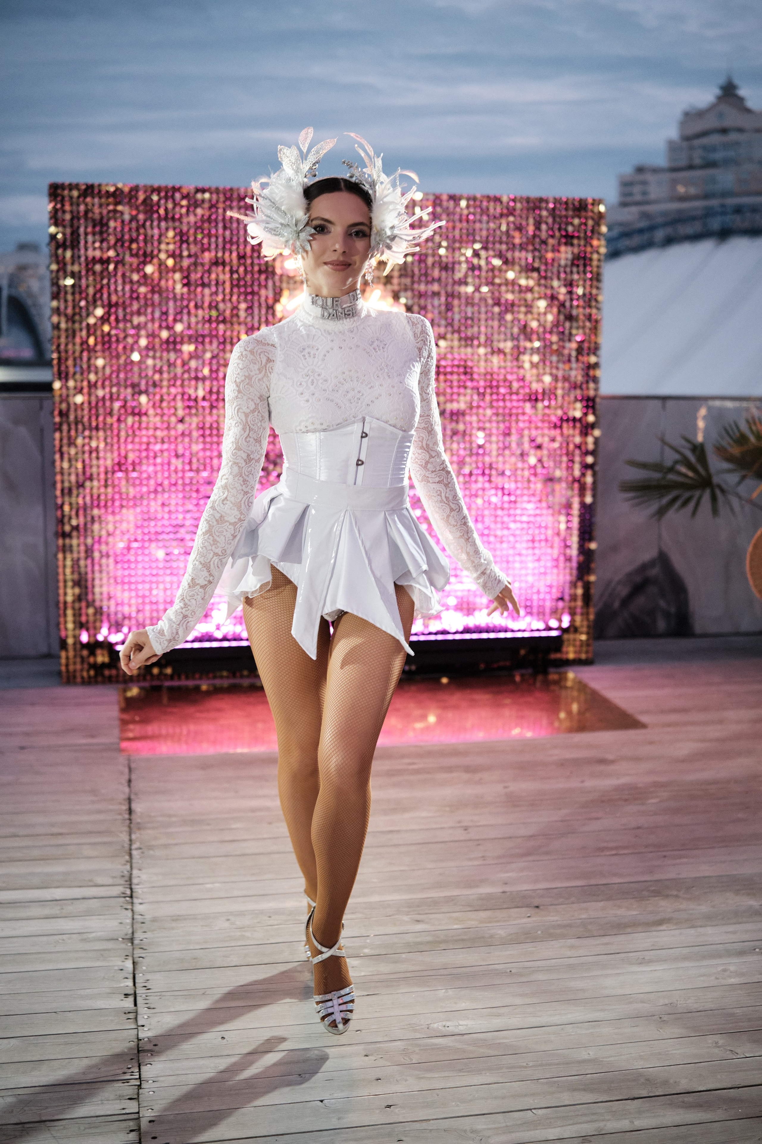 Burning Man на террасе White Point. Репортажный фотограф Дмитрий Литвинский. Минск, Беларусь, мир