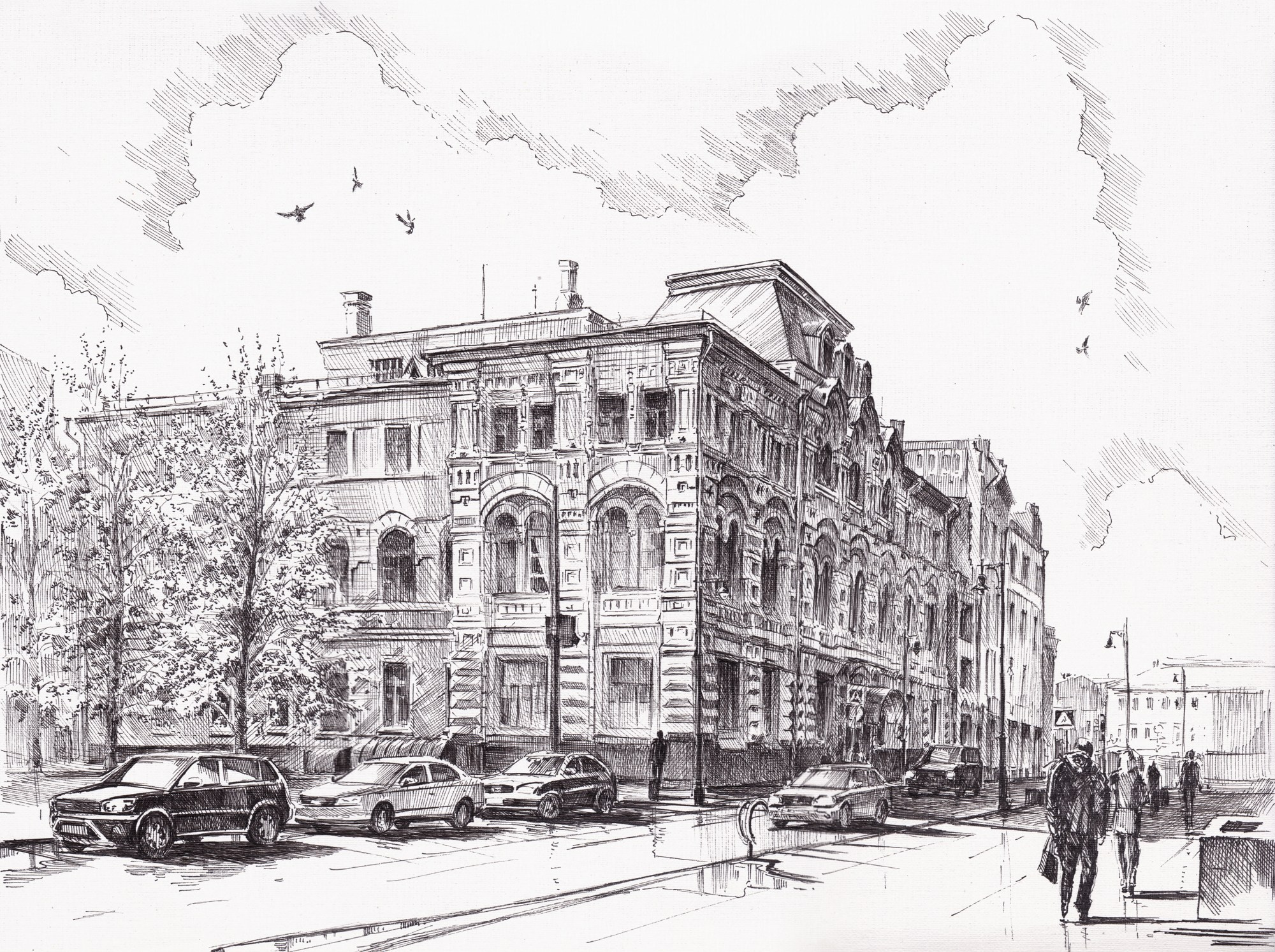 Москва 2018-2019. Художник Александр Петрунин