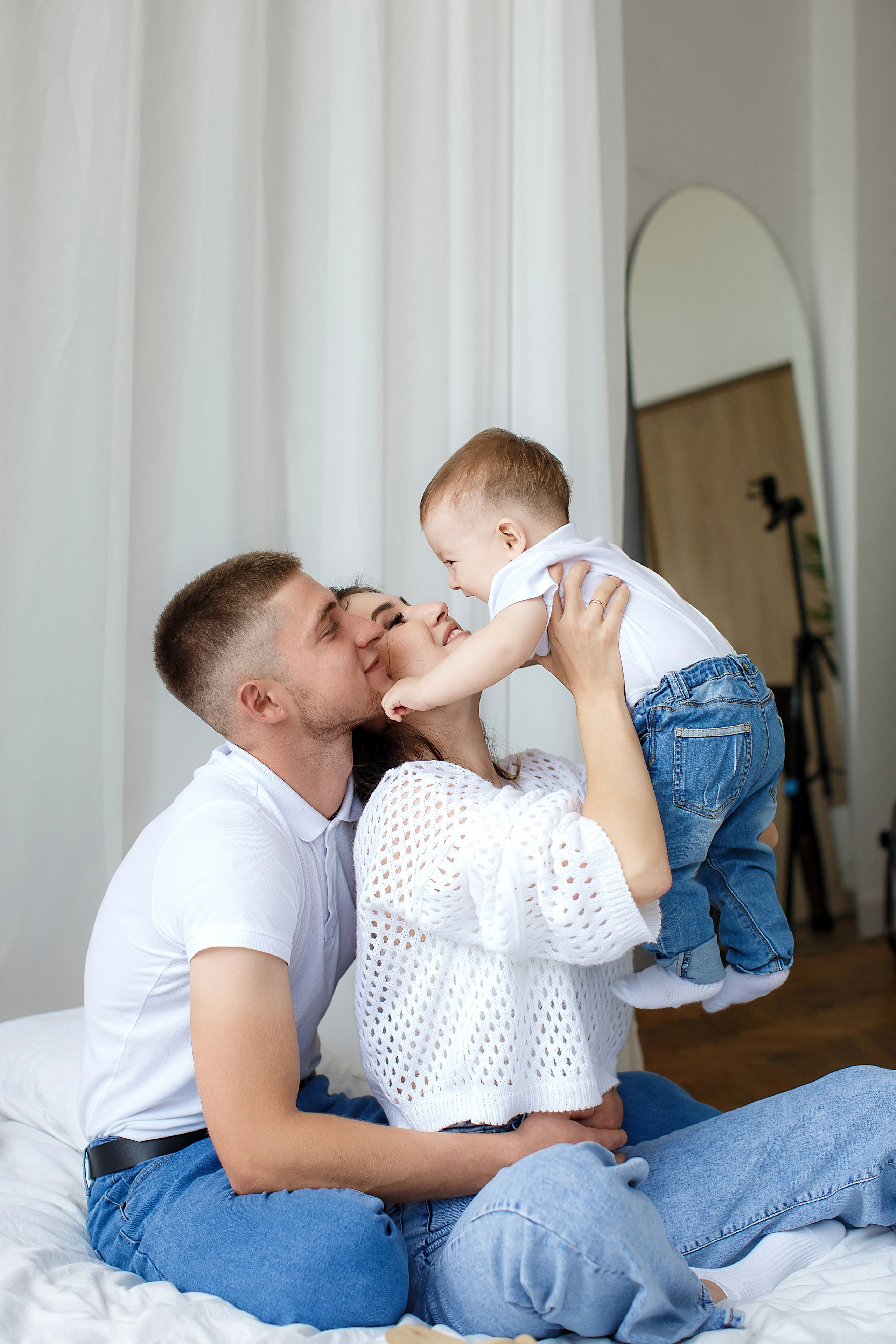 Мирон с родителями. Семейный и детский фотограф в Стерлитамаке Разина Рахмангулова