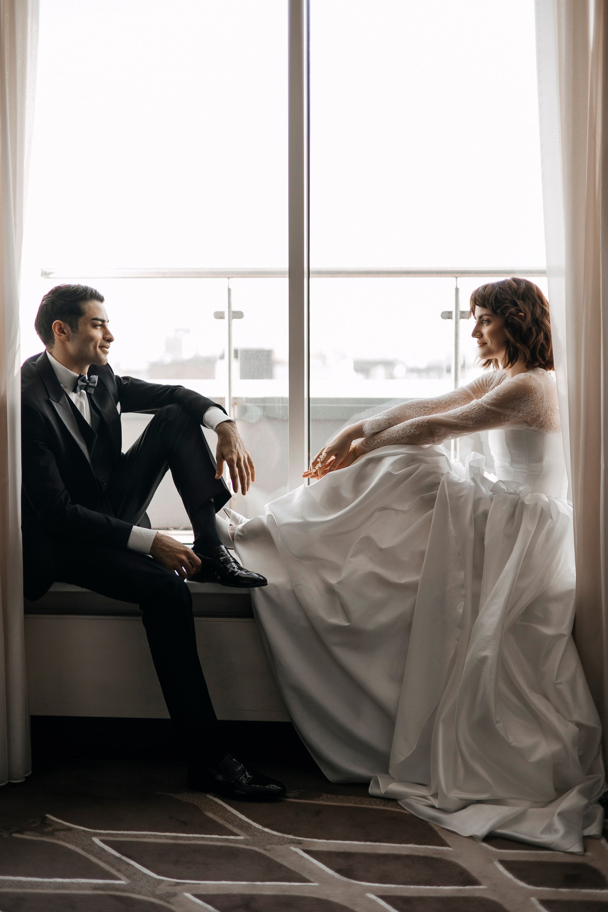 Елизавета и Даниэль (отель + ужин с близкими). Фотограф в Москве Екатерина Потапова