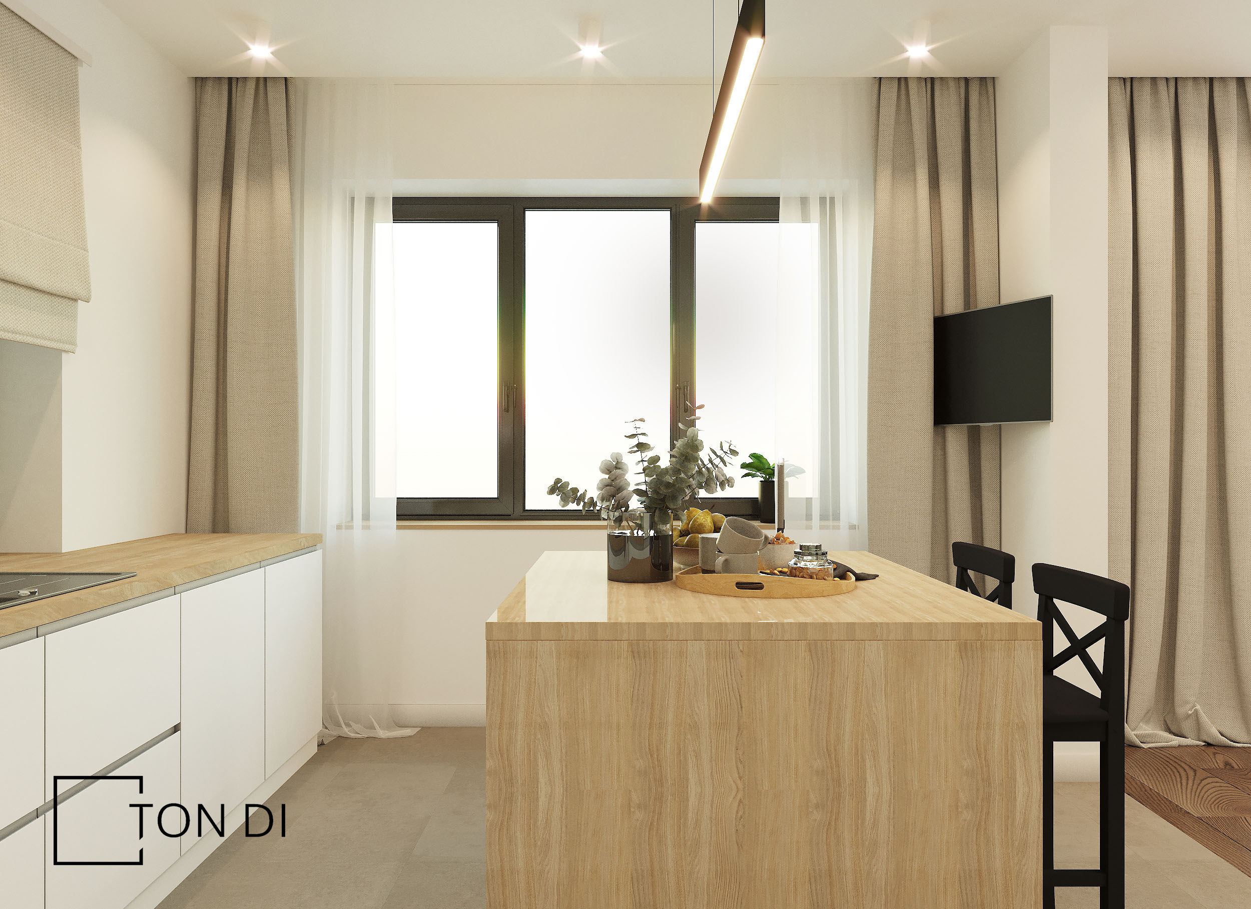 Дизайн-проект частного дома в Ленинградской области. Дизайнер интерьера квартир и частных домов