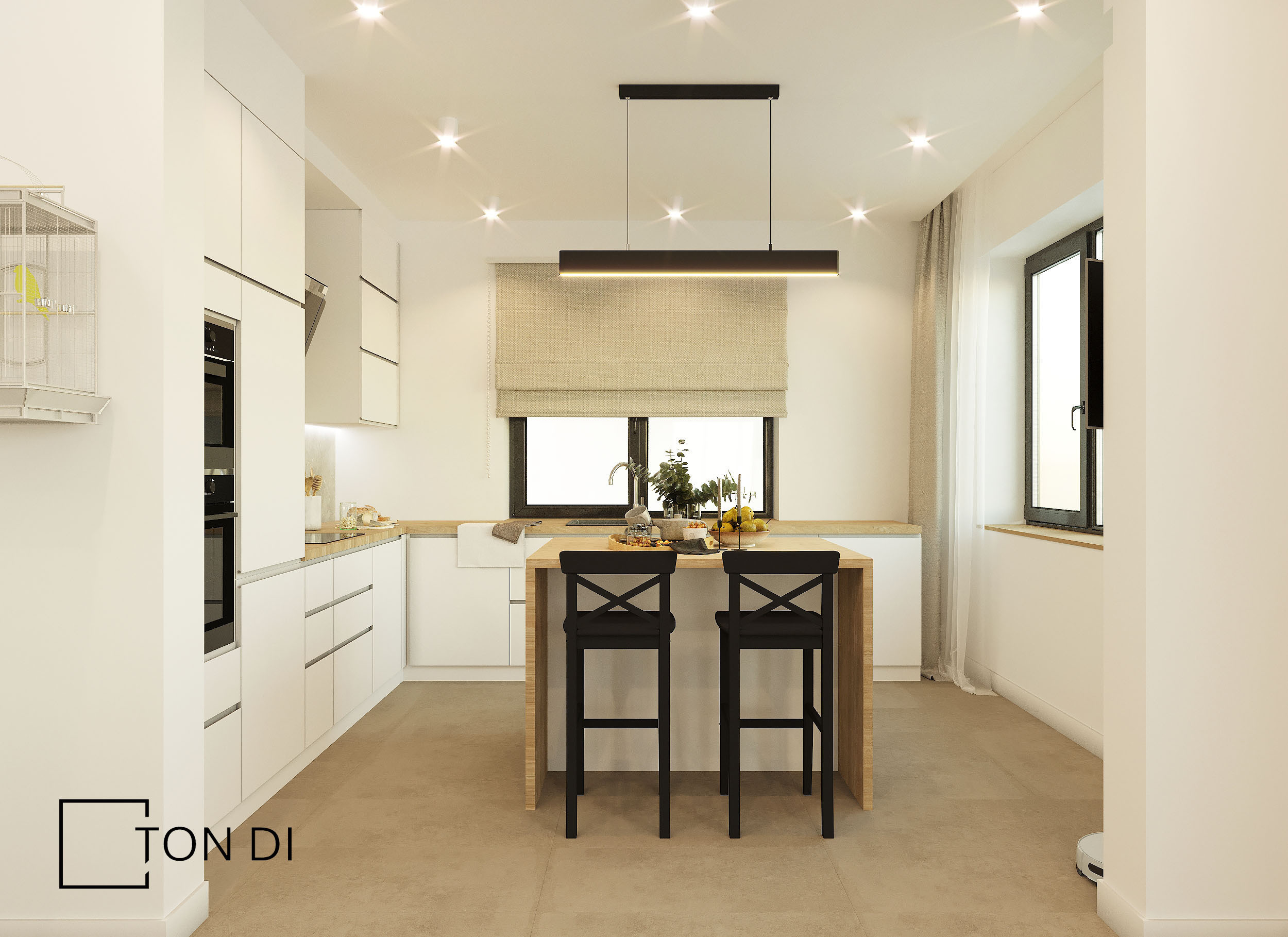 Дизайн-проект частного дома в Ленинградской области. Дизайнер интерьера квартир и частных домов