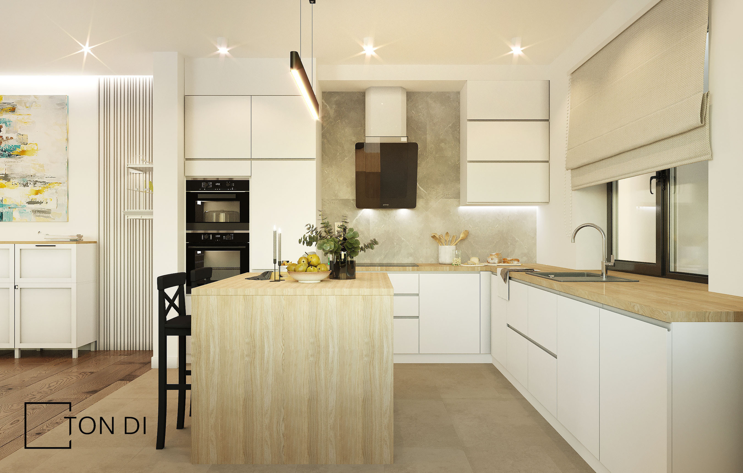 Дизайн-проект частного дома в Ленинградской области. Дизайнер интерьера квартир и частных домов