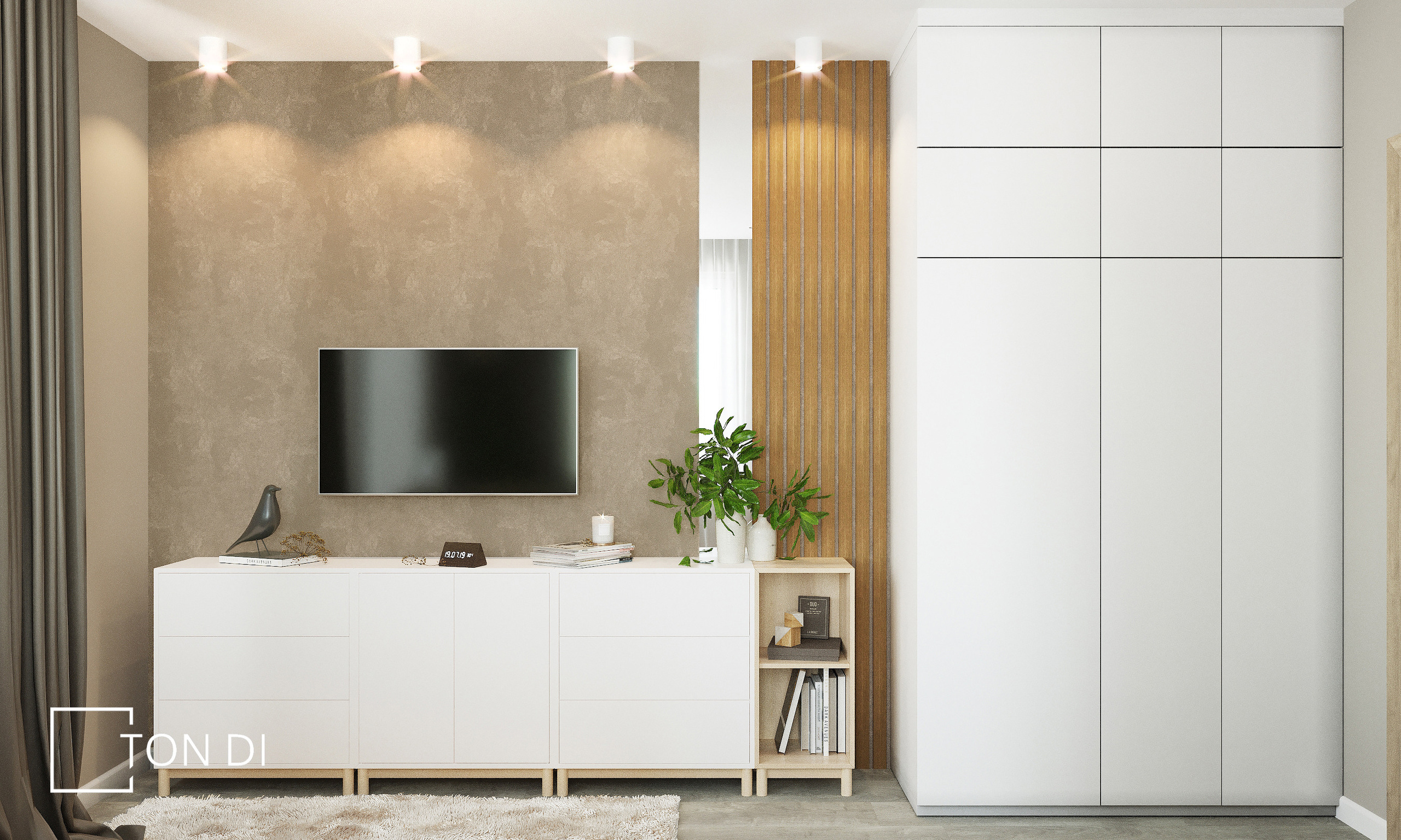 Дизайн-проект квартиры-студии ЖК «Чистое небо». Дизайнер интерьера квартир и частных домов