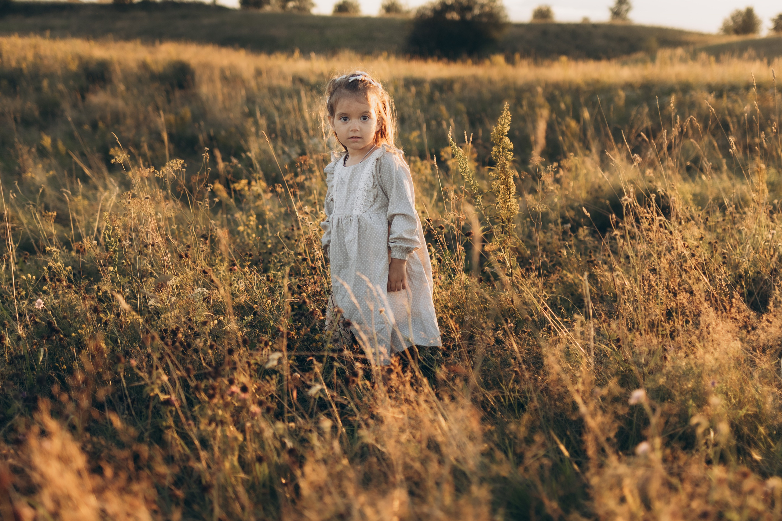 Семейная фотосессия на Колтушских высотах. Семейный и детский фотограф в Санкт-Петербурге Павлова Елена