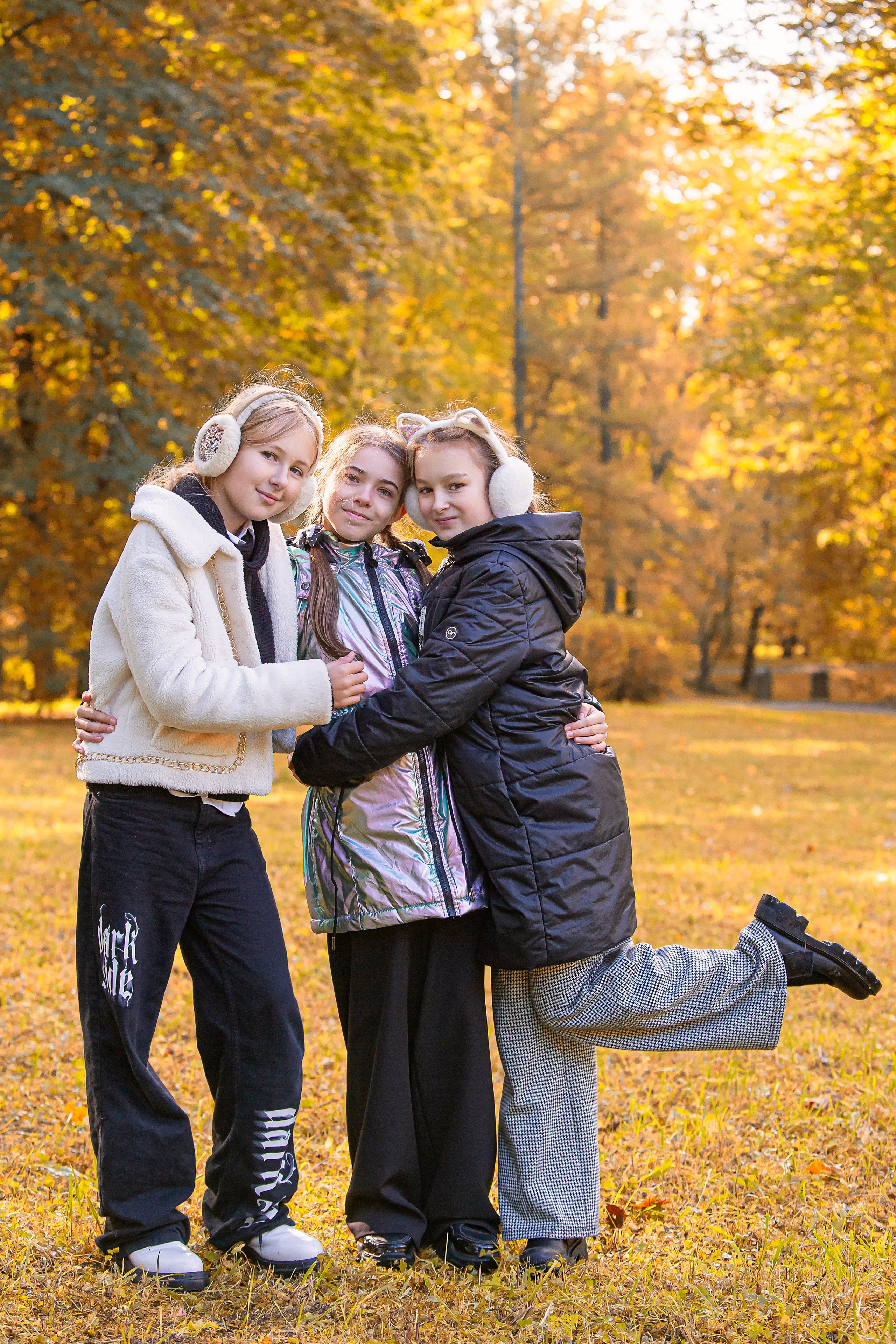 Осень. Начальная школа. Свадебный, семейный, детский фотограф в Санкт-Петербурге