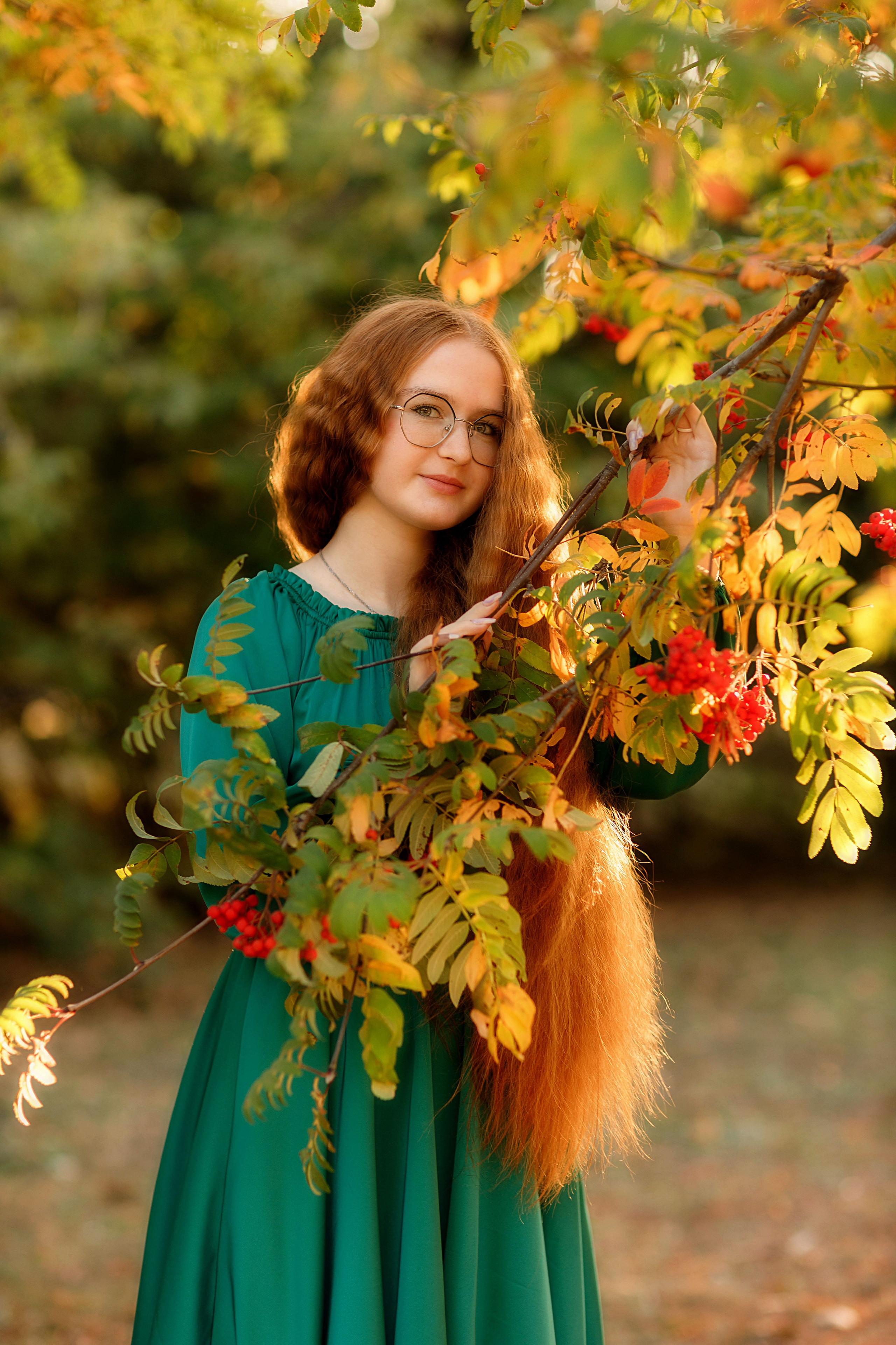 Осенняя фотосессия с Аней. Портретный и репортажный фотограф в Чебоксарах Андриян Чаркин