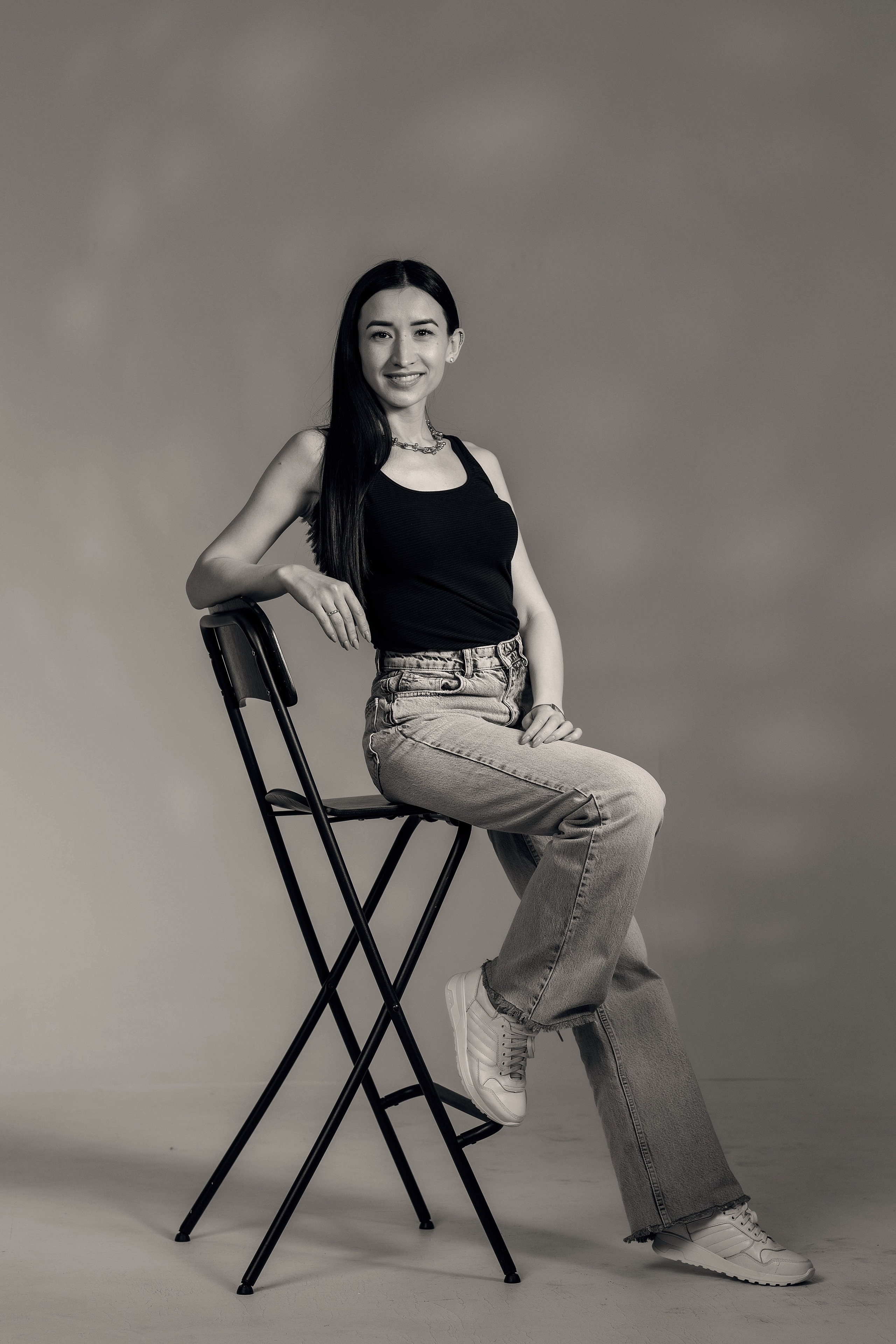 Студийная фотосессия с Катей. Портретный и репортажный фотограф в Чебоксарах Андриян Чаркин