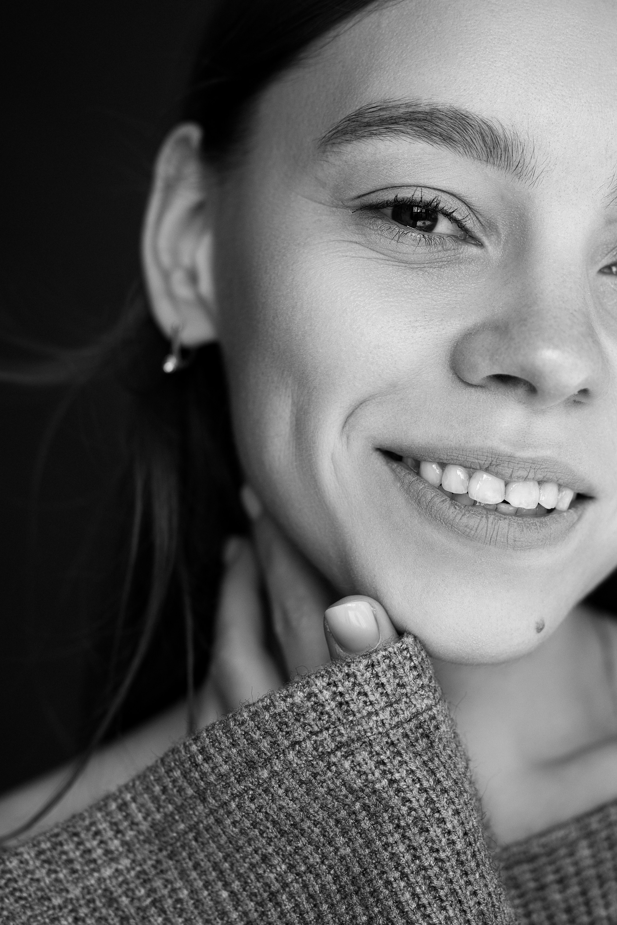 Женский портрет в студии. Фотограф Минск