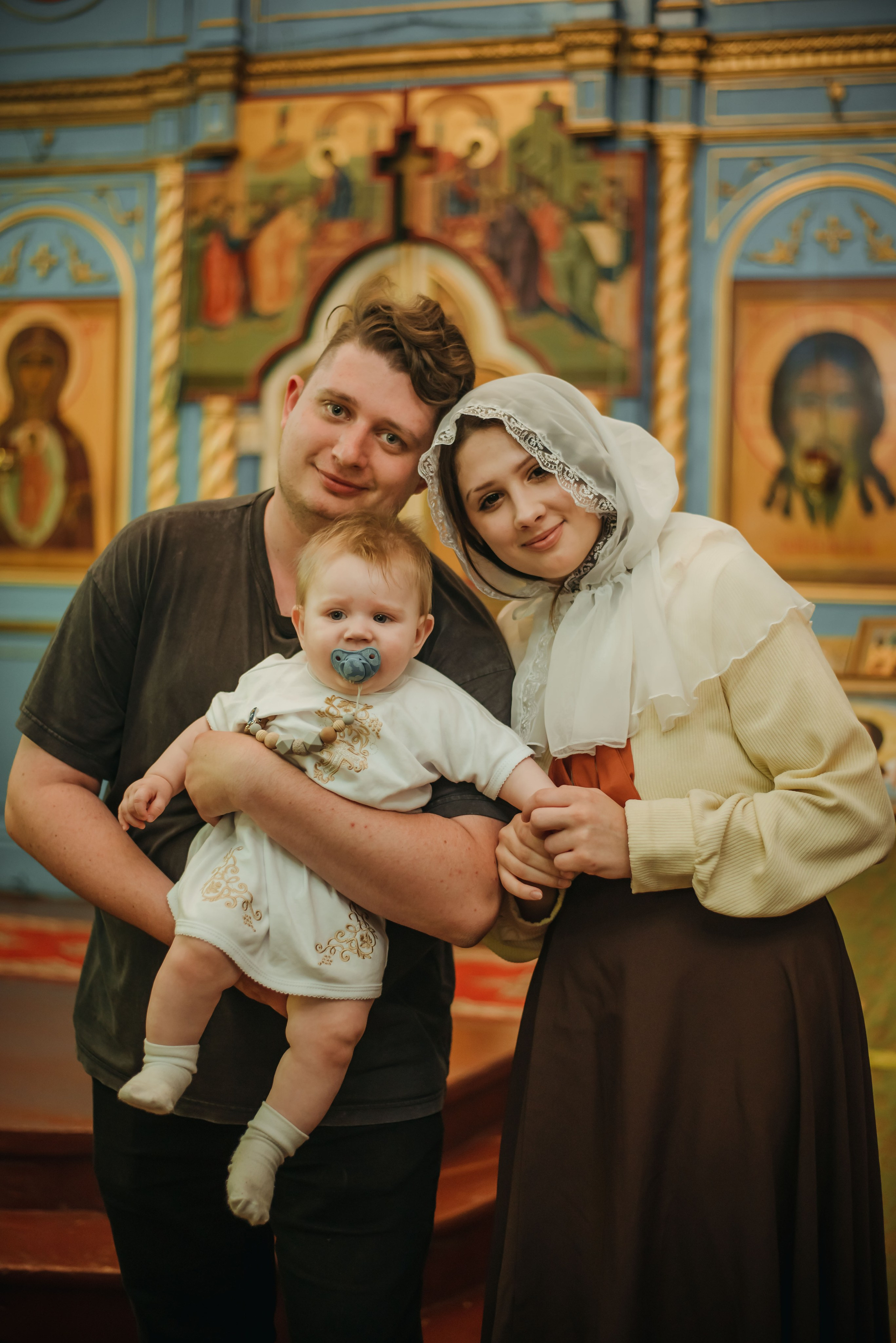 Крещение Федора. Свадебный и портретный фотограф lifestyle