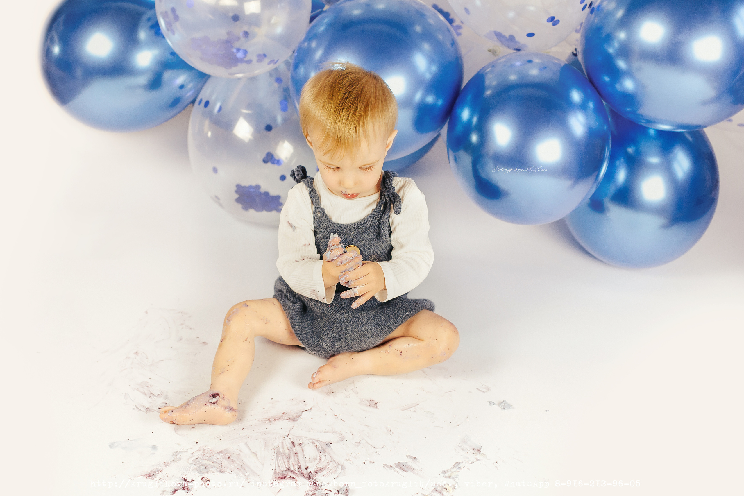 Фотосессия на годик. Фотограф новорожденных и детский в Сергиевом Посаде Кругликова Юлия