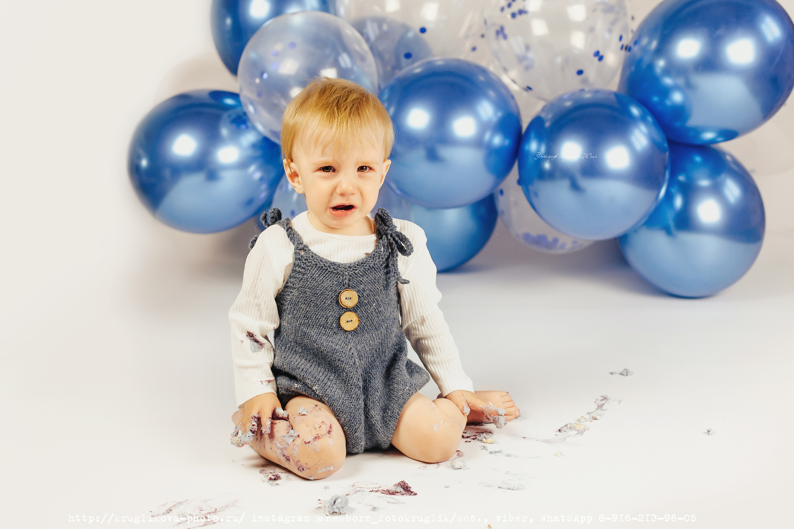 Фотосессия на годик. Фотограф новорожденных и детский в Сергиевом Посаде Кругликова Юлия
