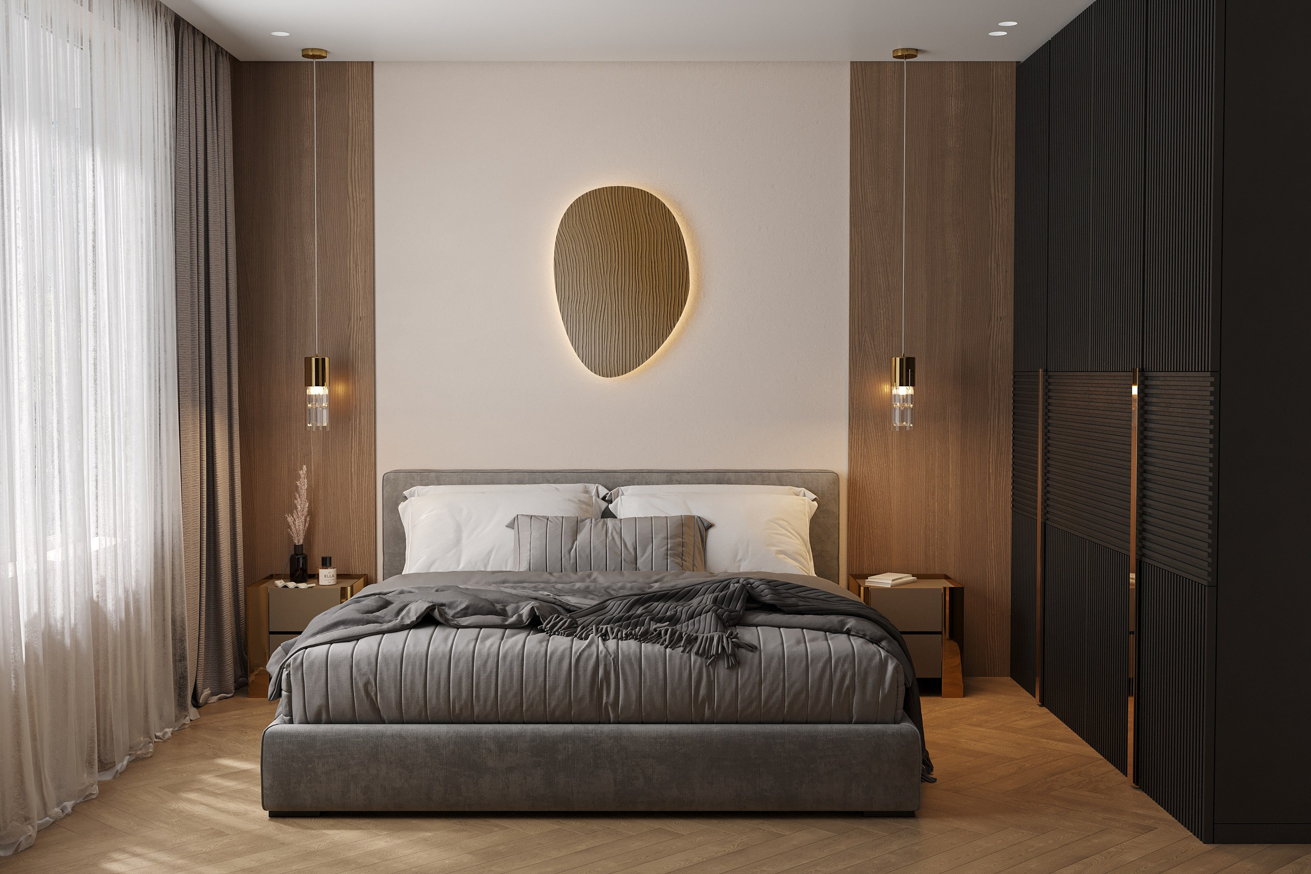 Спальня. 3D визуализатор интерьеров жилых и коммерческих помещений Полина Зотова