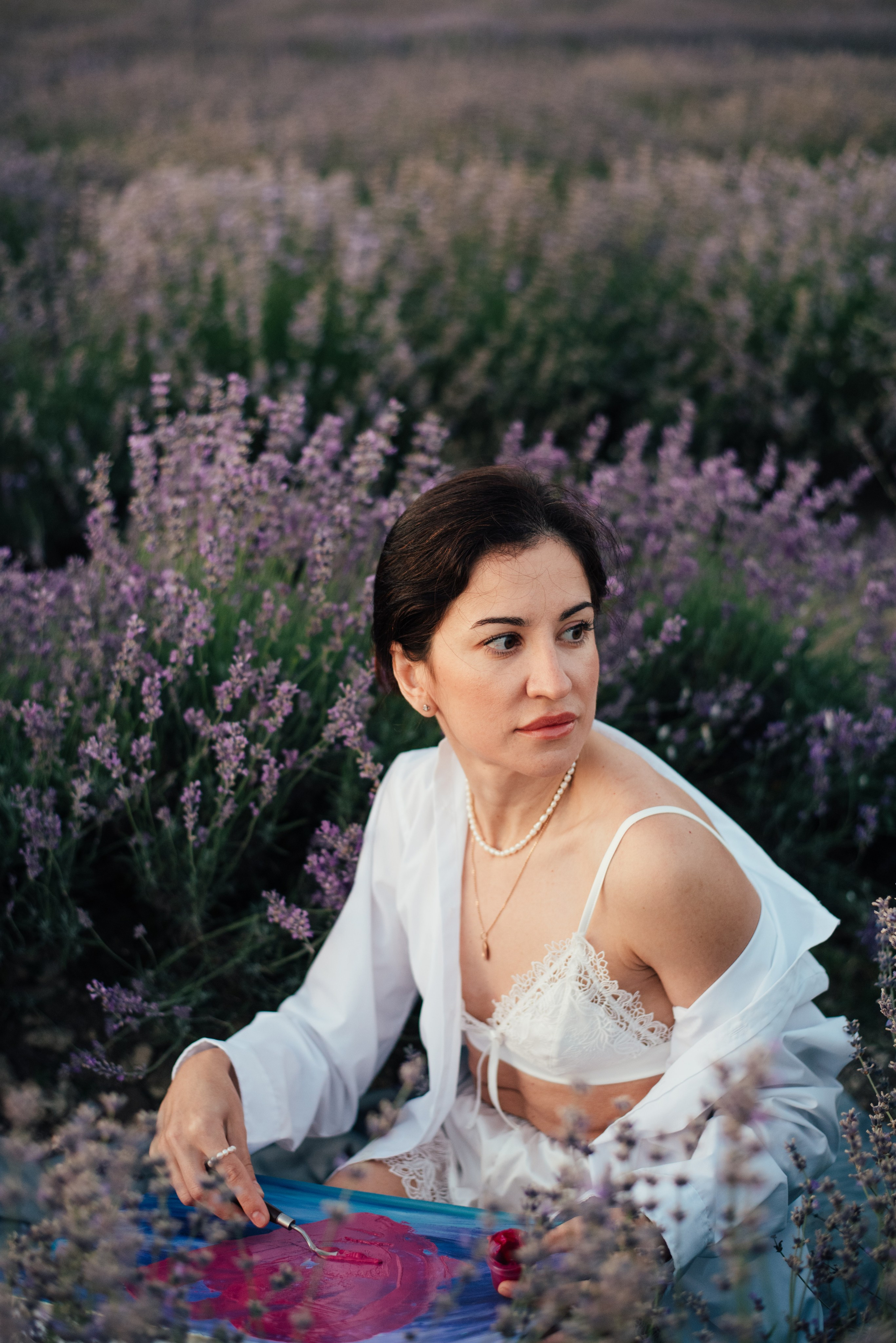 Женский портрет на природе