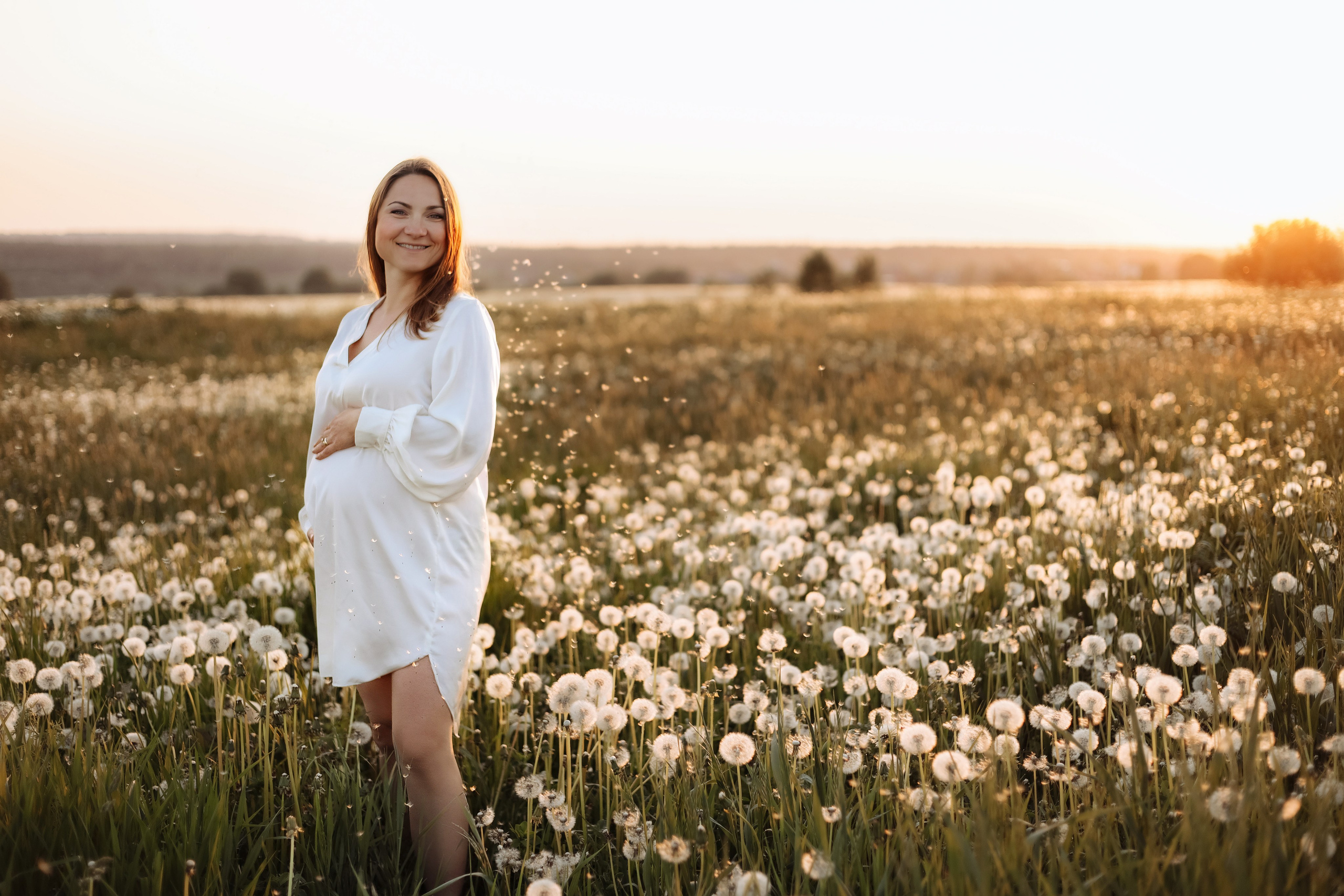 Закат. одуванчики. счастье. Фотограф в Санкт-Петербурге Знаменская Ирина