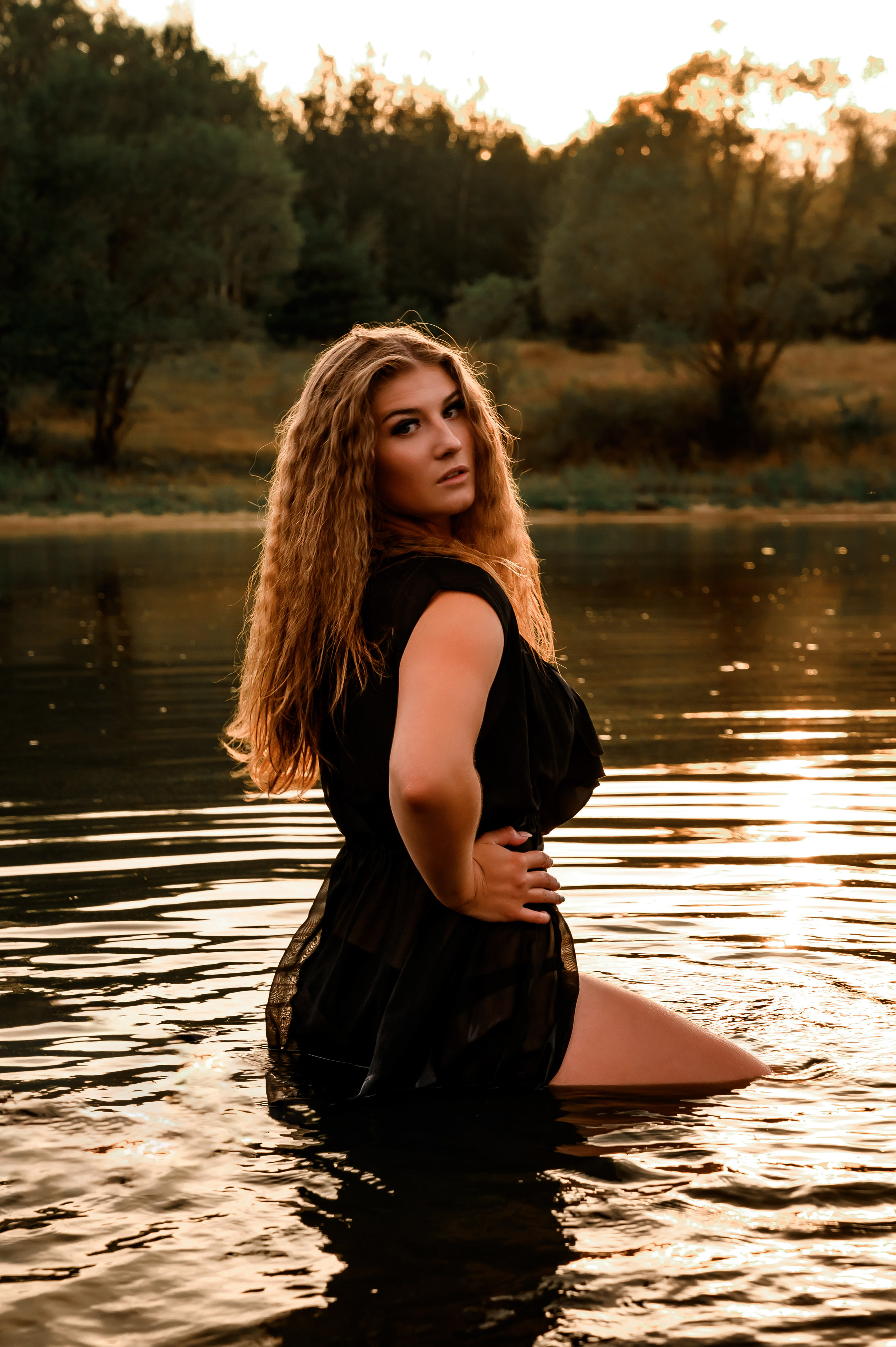 Сьемка на озере. Bazarkom-photo.ru Фотограф Виктор Оськин в Старом Осколе