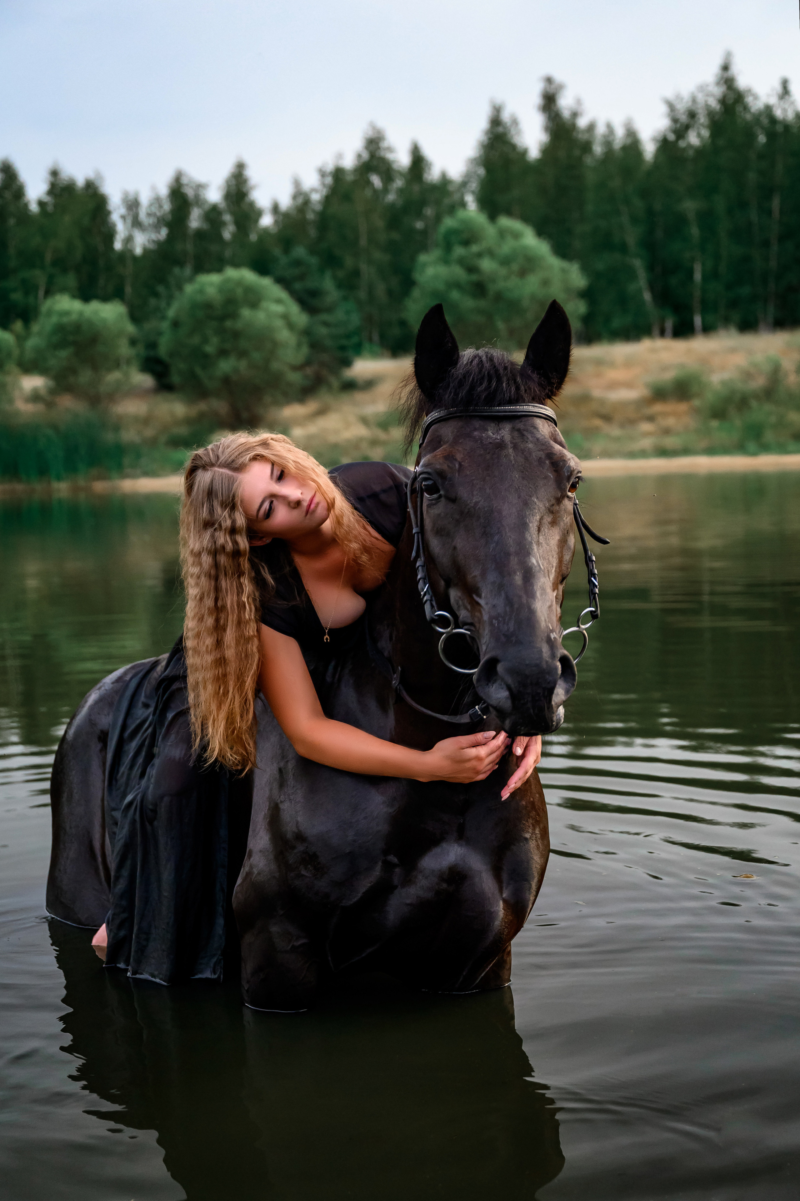 Сьемка на озере. Bazarkom-photo.ru Фотограф Виктор Оськин в Старом Осколе