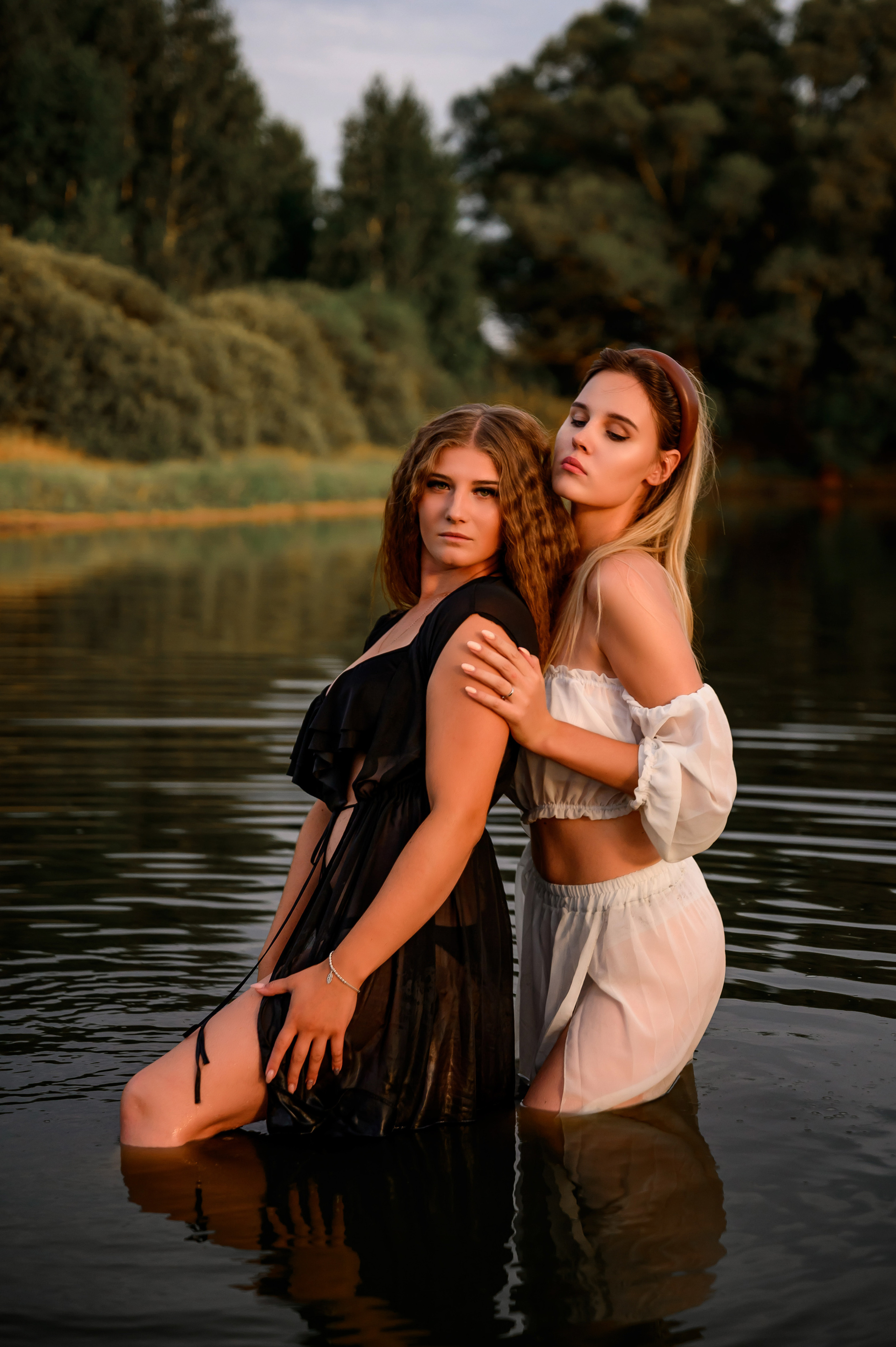 Сьемка на озере. Bazarkom-photo.ru Фотограф Виктор Оськин в Старом Осколе