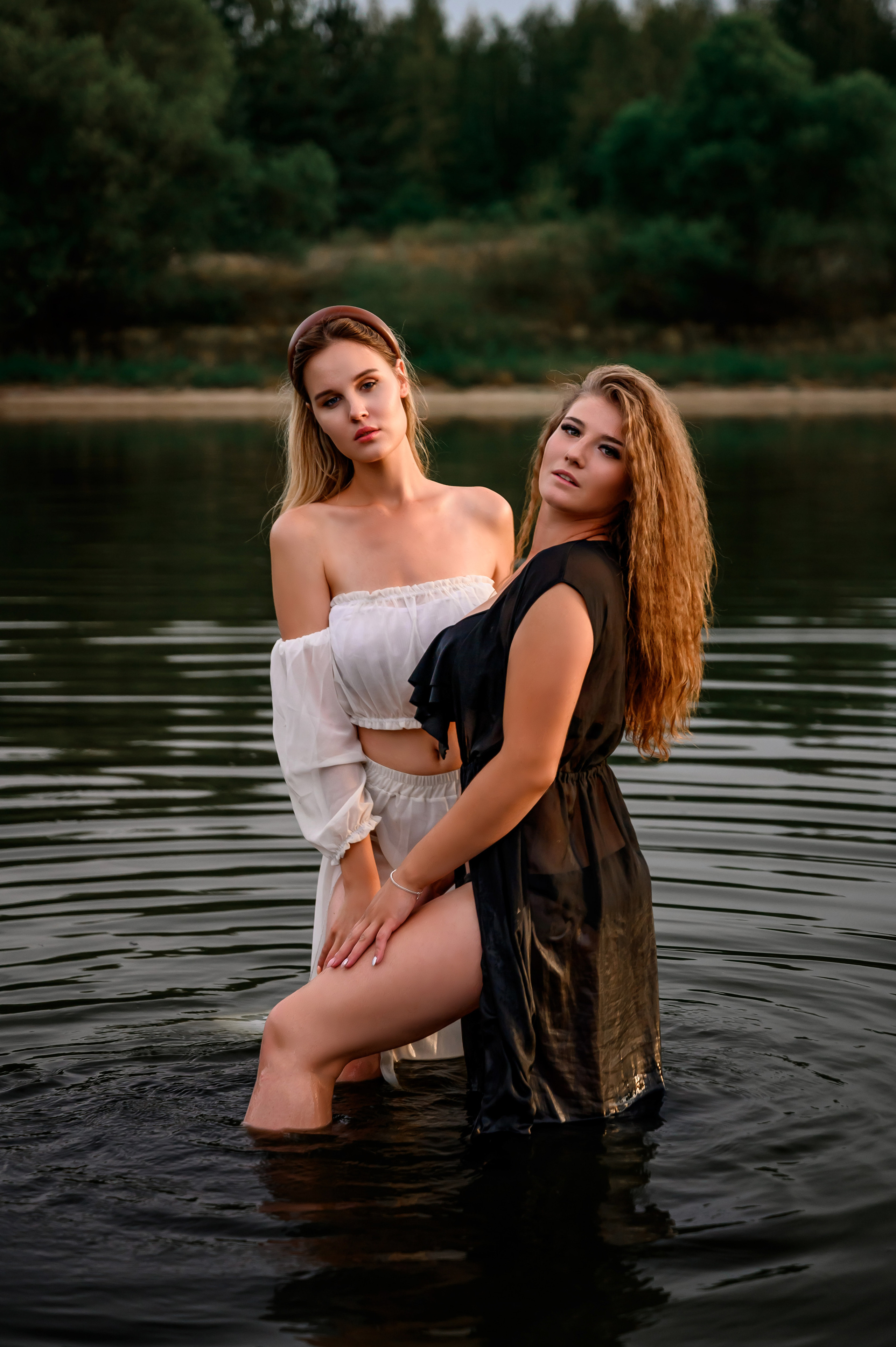 Сьемка на озере. Bazarkom-photo.ru Фотограф Виктор Оськин в Старом Осколе