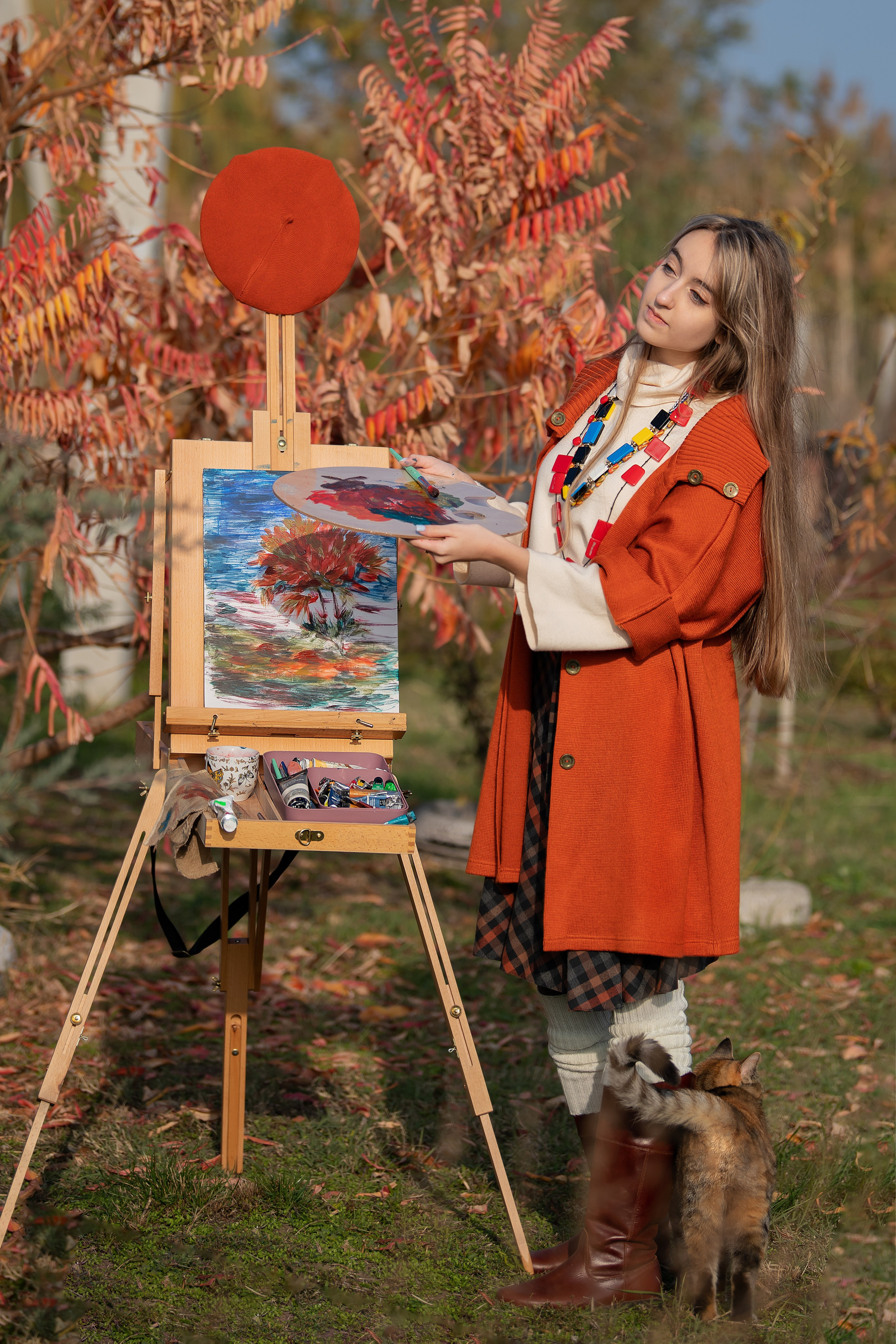 Ты рисуешь, а я рисую тебя и оба мы художники. Главная