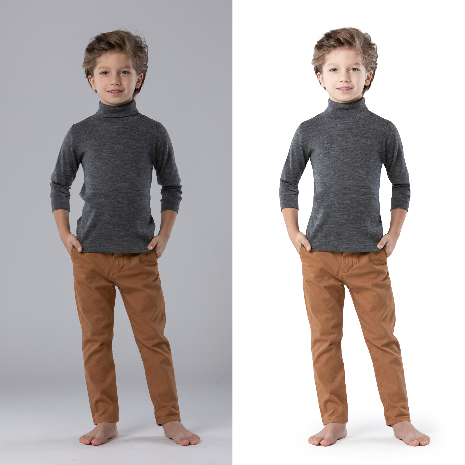 Для рекламы одежды