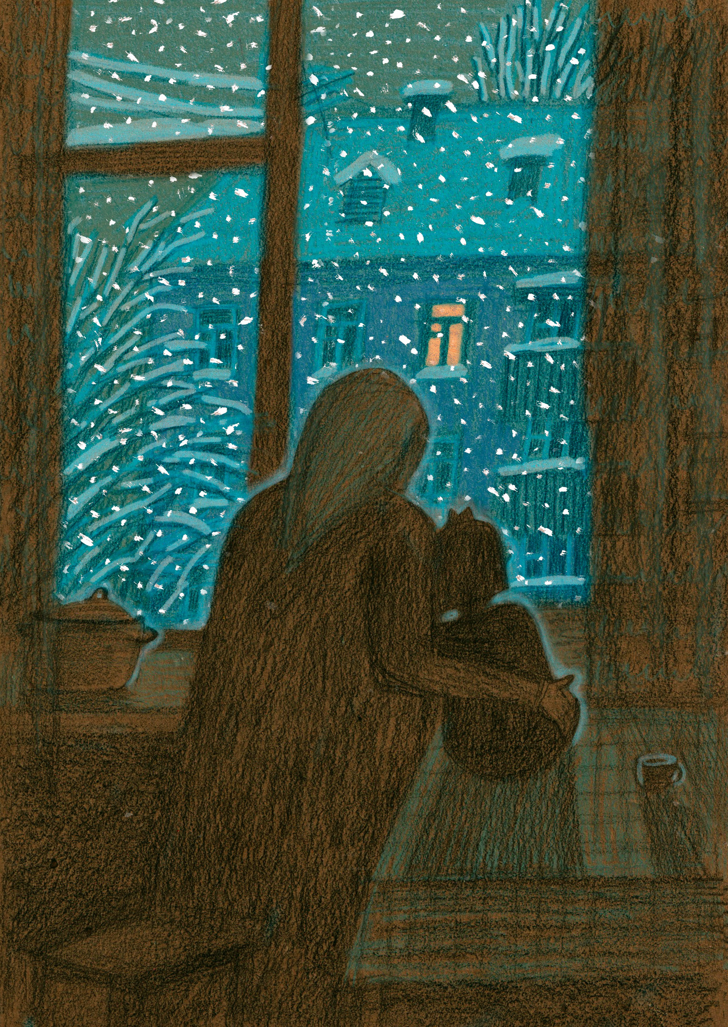 «Таинственный серый» книга Екатерины Мартиновской. Художник Карина Милосердова