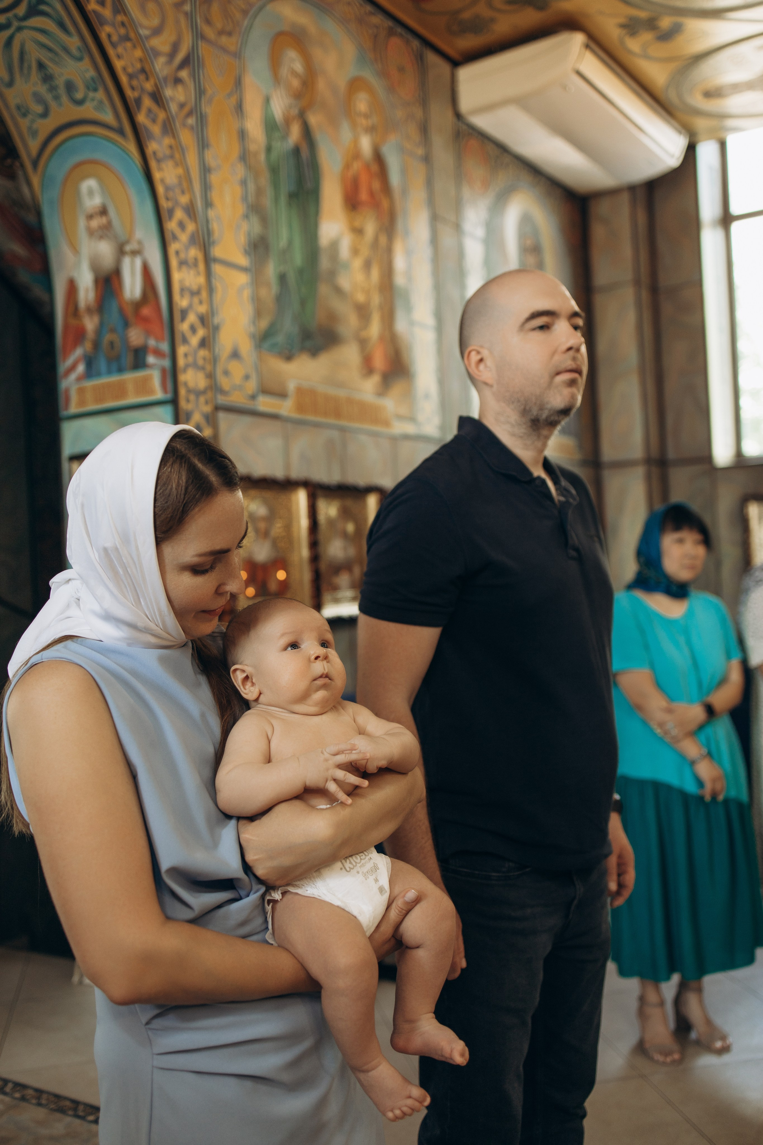 Крещение Ивана. Самый теплый фотограф в Краснодаре Рябоконь Ксения