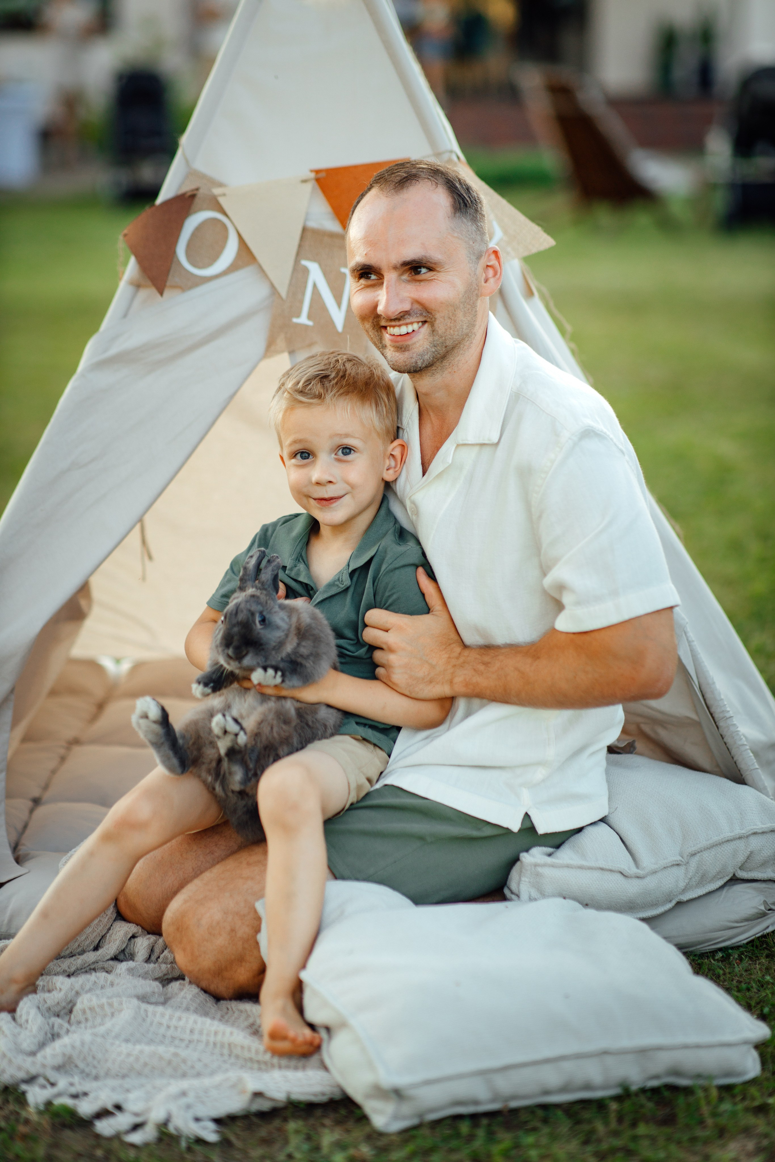 Максику 1 годик, отмечаем дома