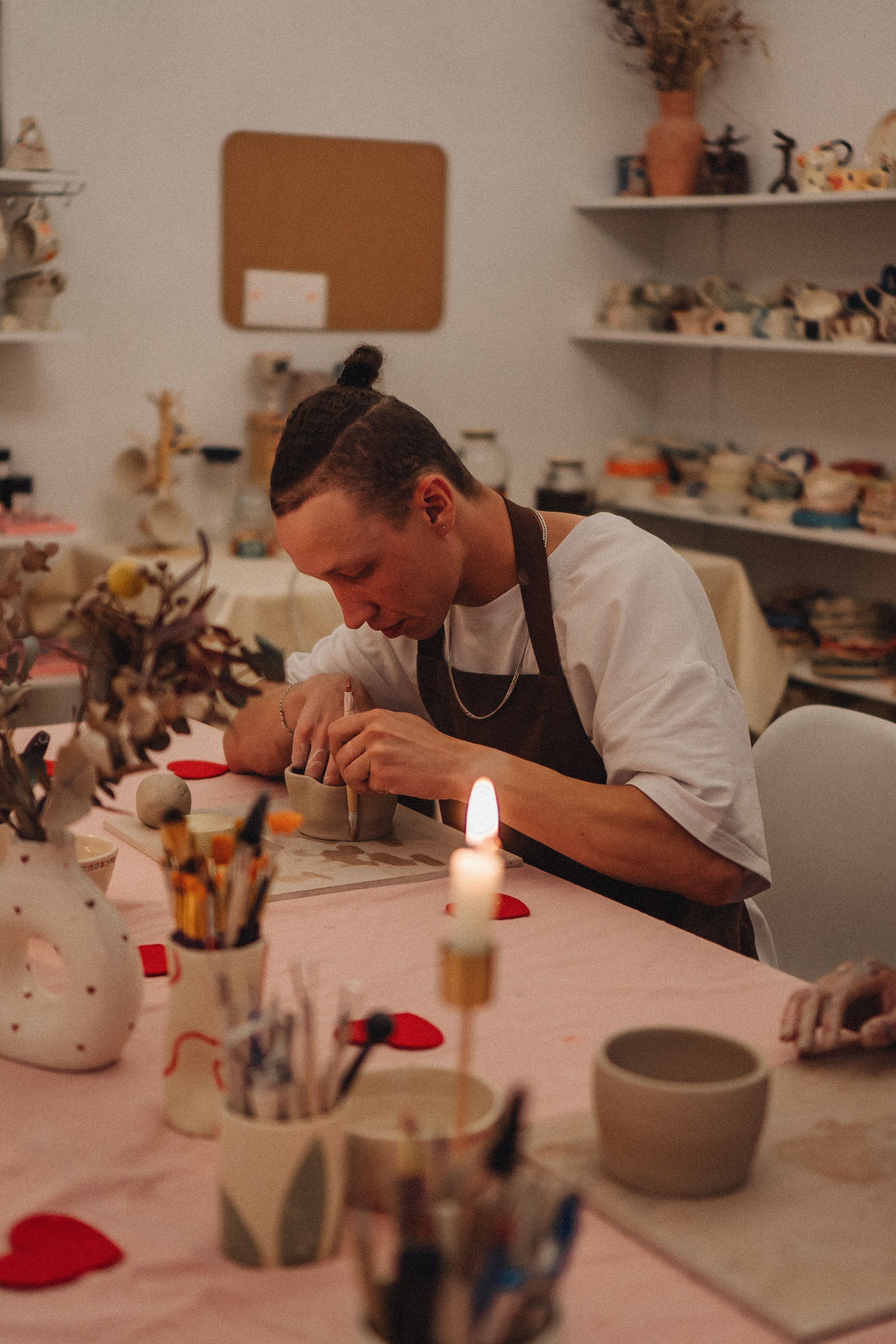 СВИДАНИЕ В ГОНЧАРНОЙ МАСТЕРСКОЙ. Профессиональный фотограф, Санкт-Петербург — Виктория Богомолова