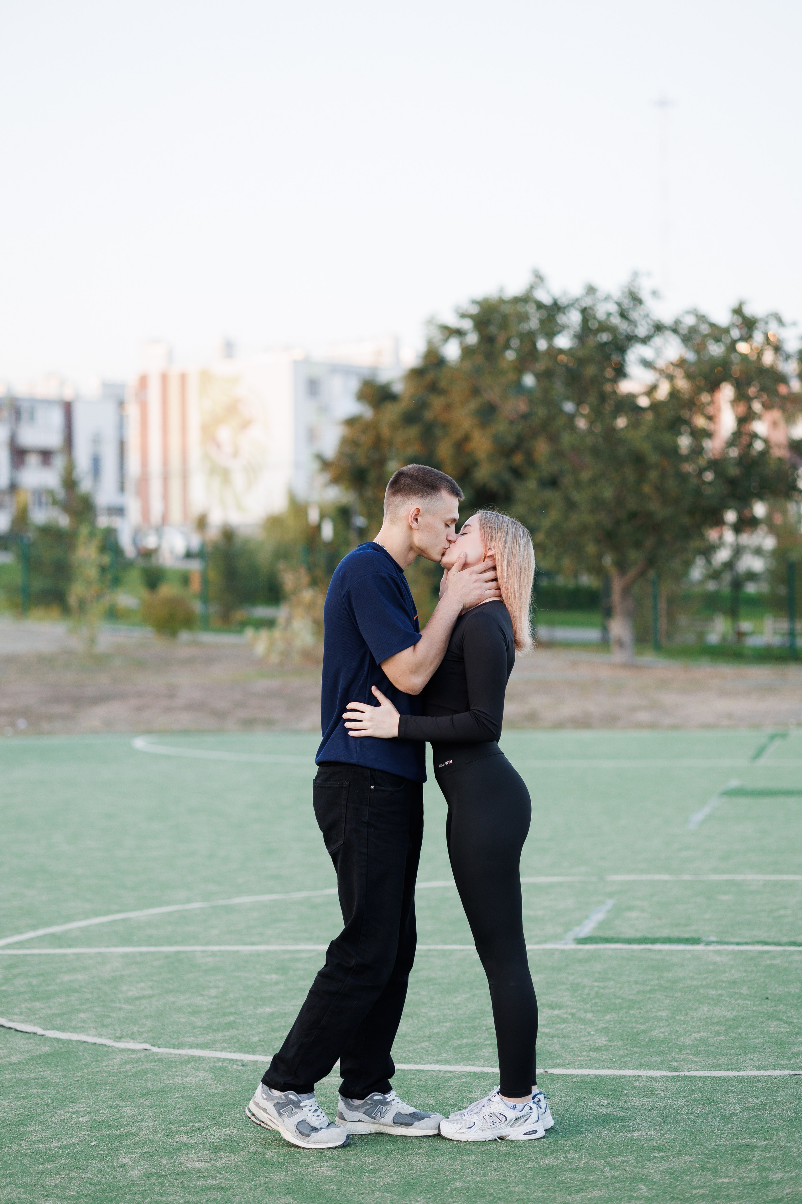 На спорт площадке (Настя+Игорь). Photograph Svetlana Volkova