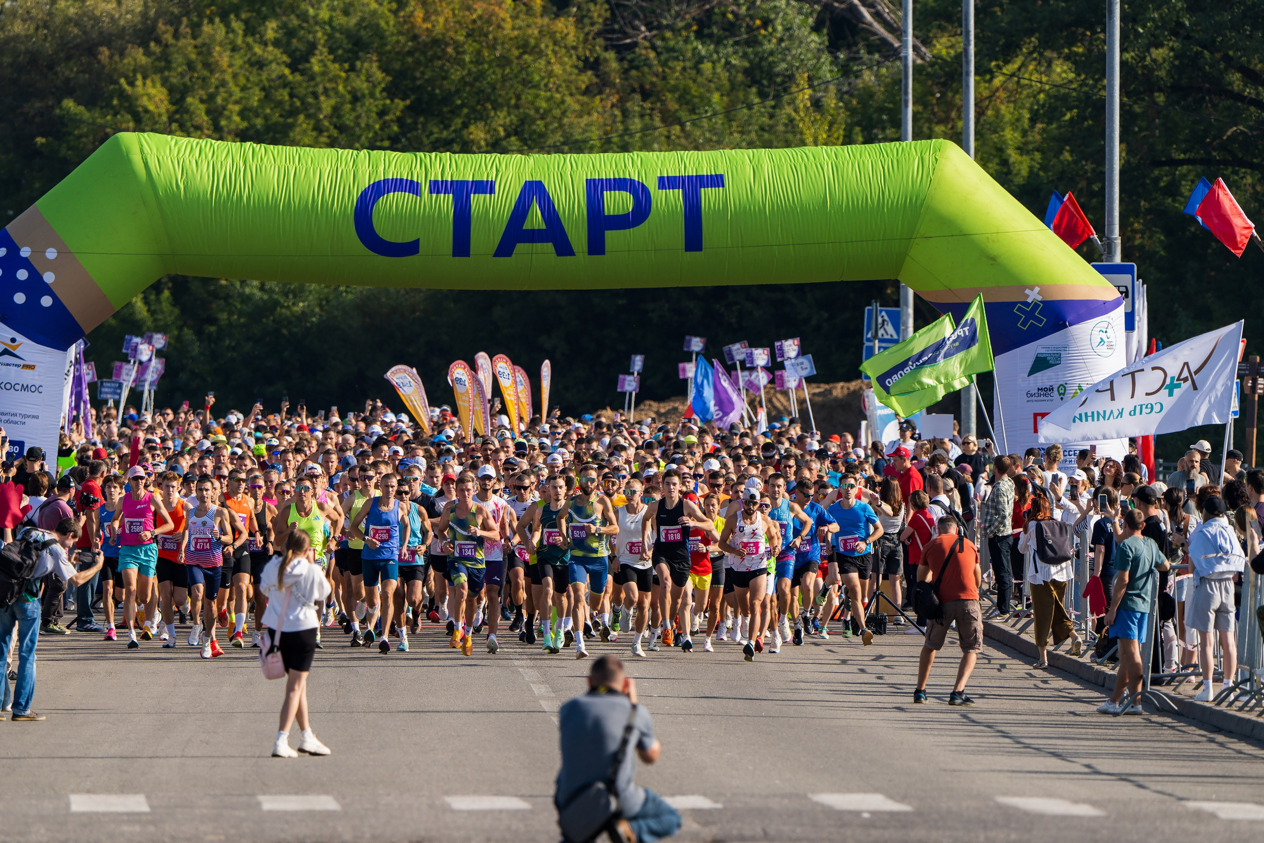 Фотографии Калужский Космический марафон 2025, Взрослые. Фотограф спортивные события, недвижимость, турбизнес